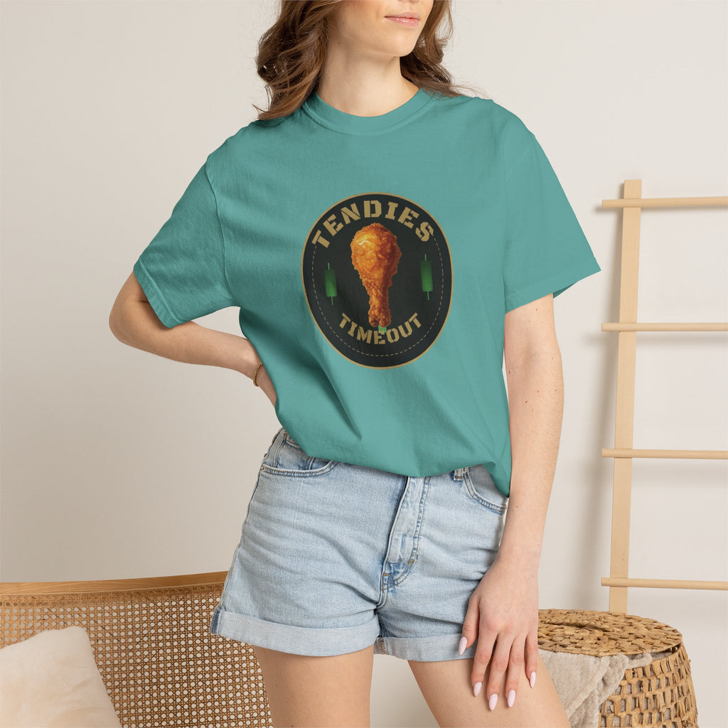 Bullish Tendies Timeout Unisex Garment-Dyed T-shirt