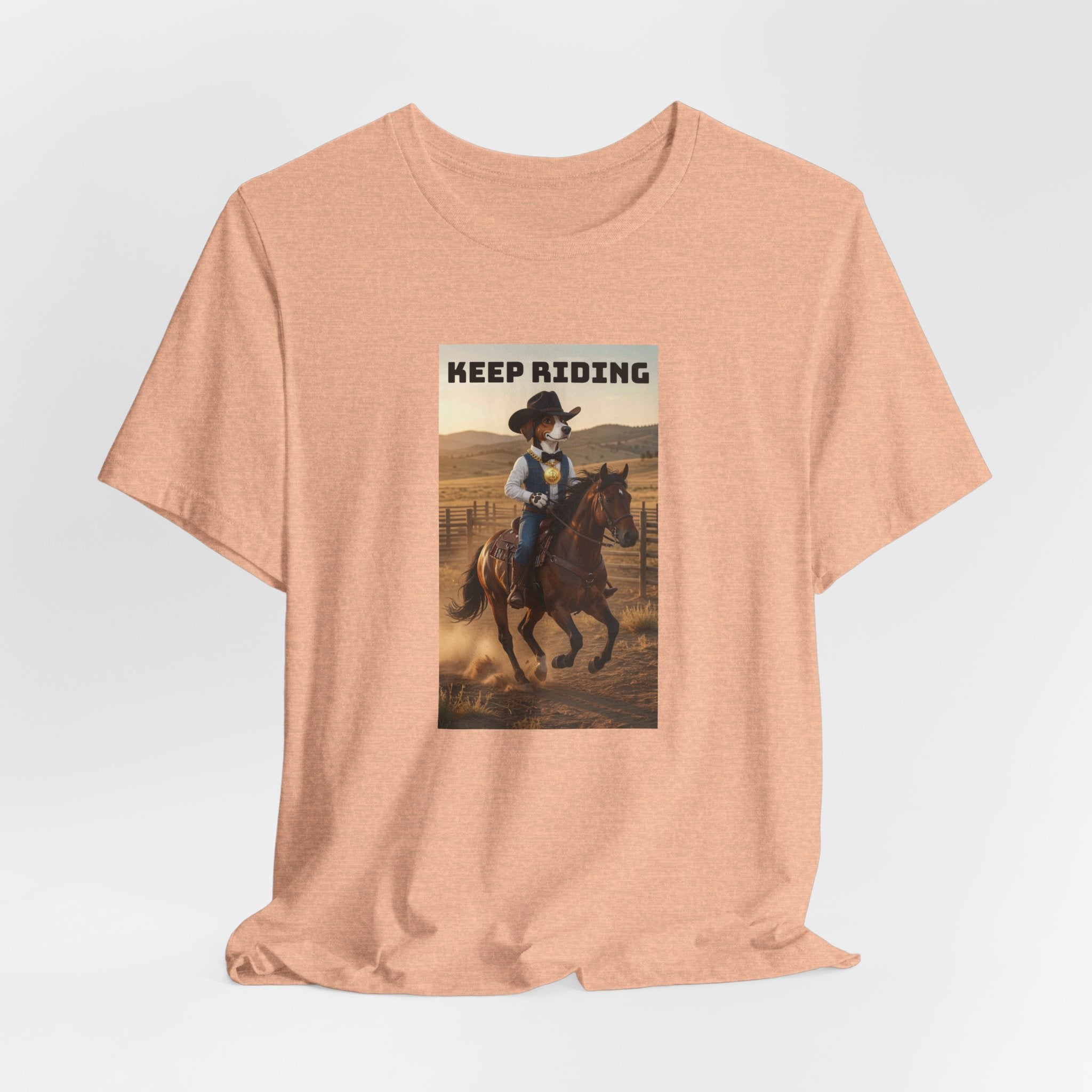Keep Riding-Unisex Jersey Short Sleeve Tee