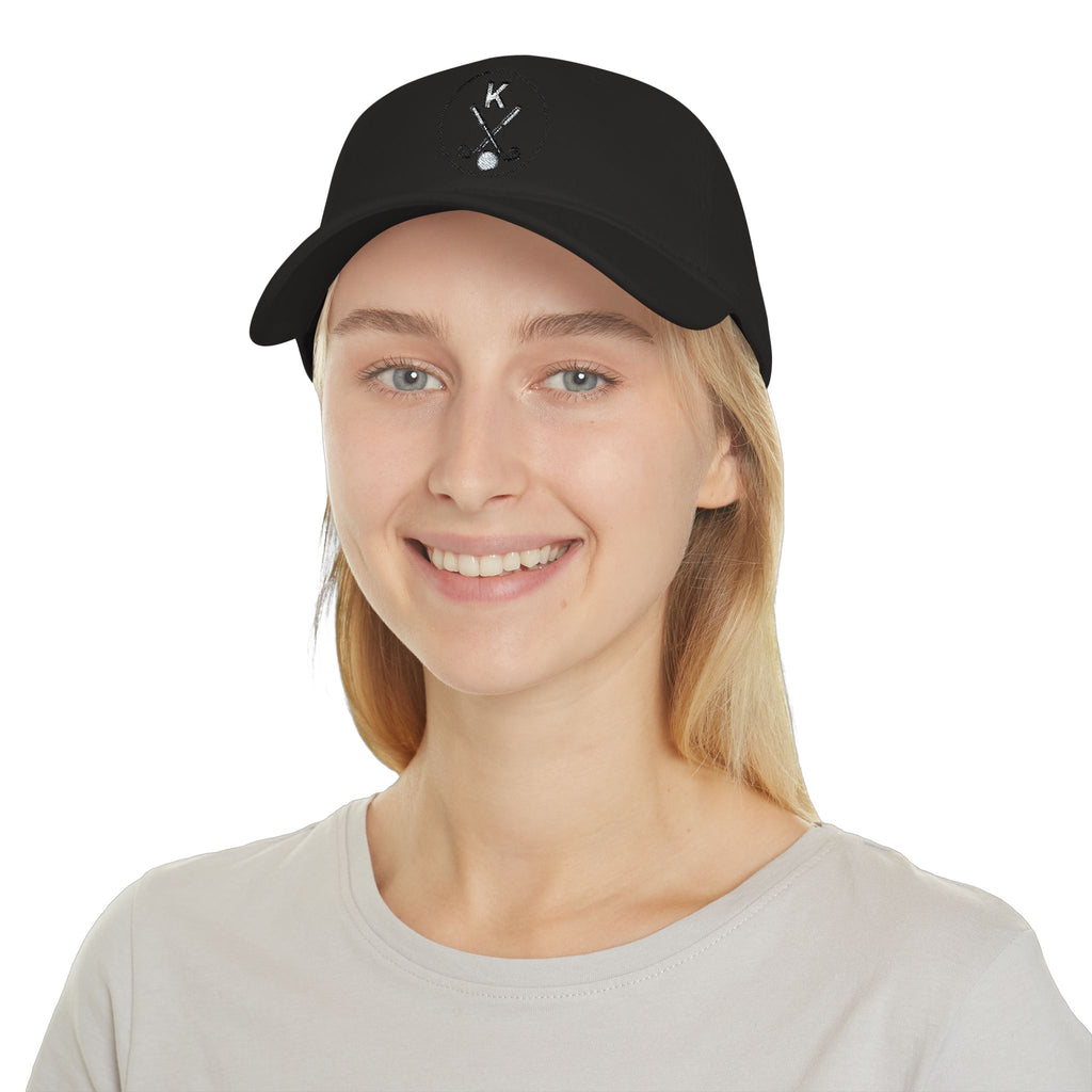Embroidered Low Profile Baseball Cap - Golf