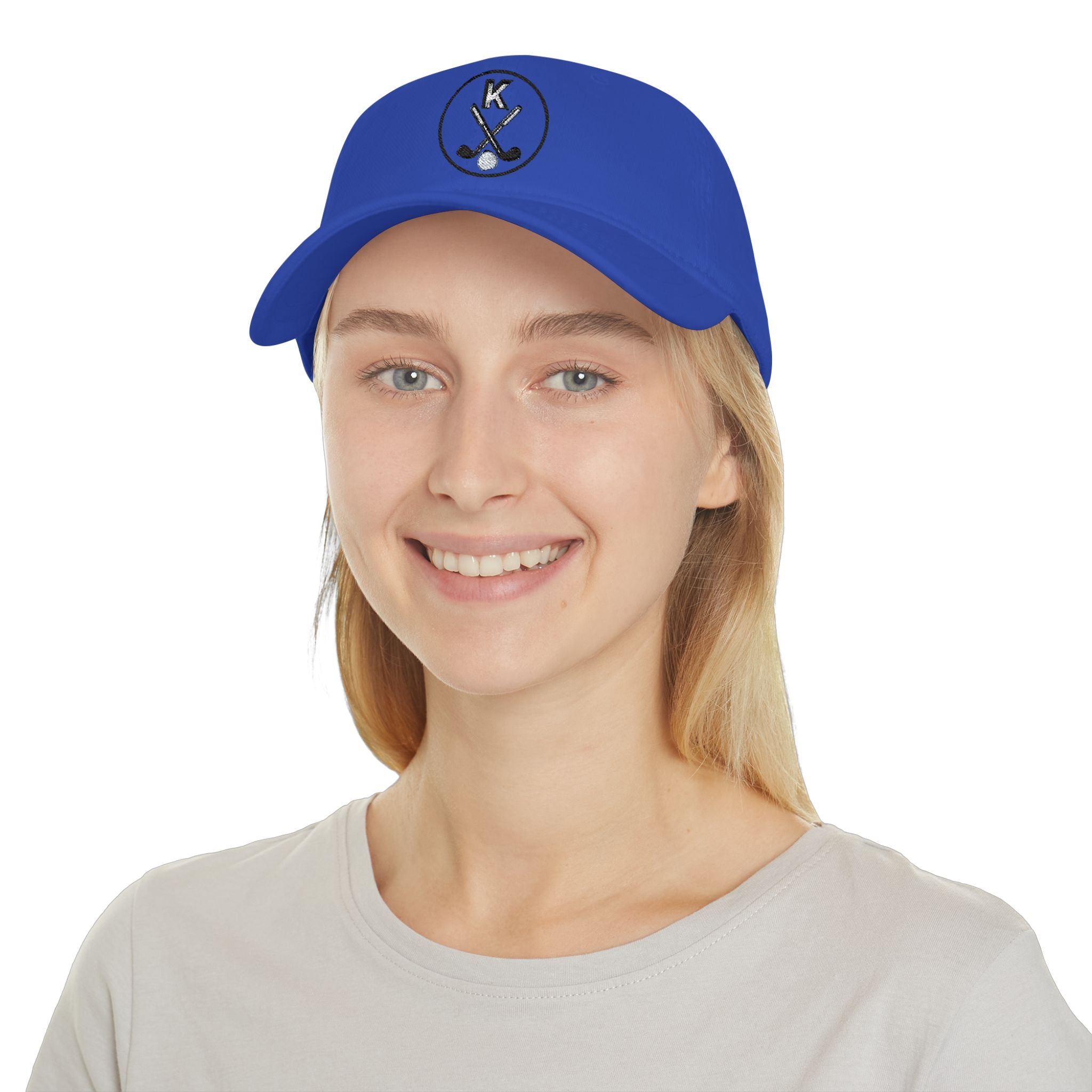 Embroidered Low Profile Baseball Cap - Golf