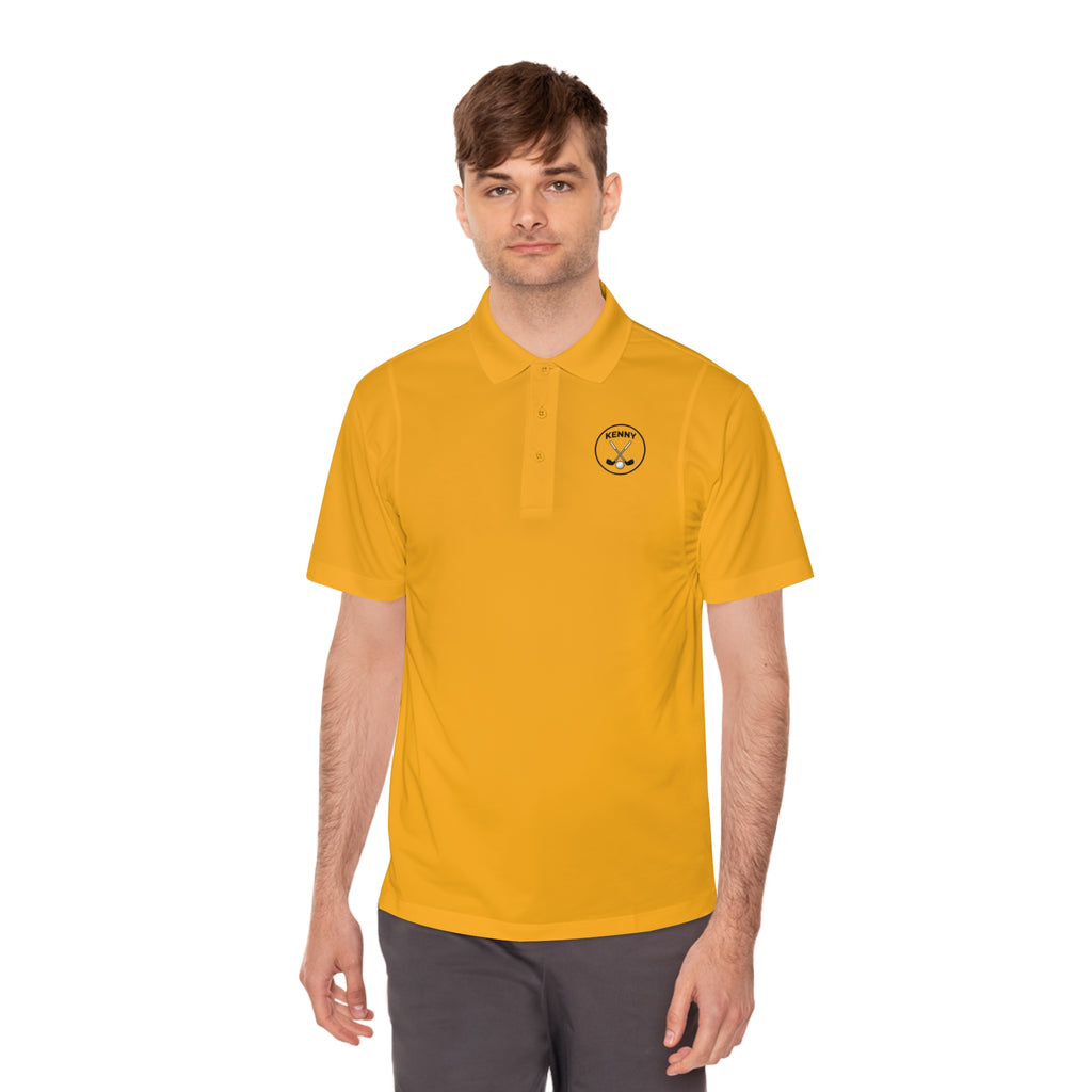 Logo Small Men's Sport Polo Shirt