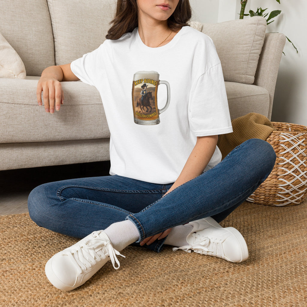 Keep Riding Beer - Unisex Softstyle T-Shirt