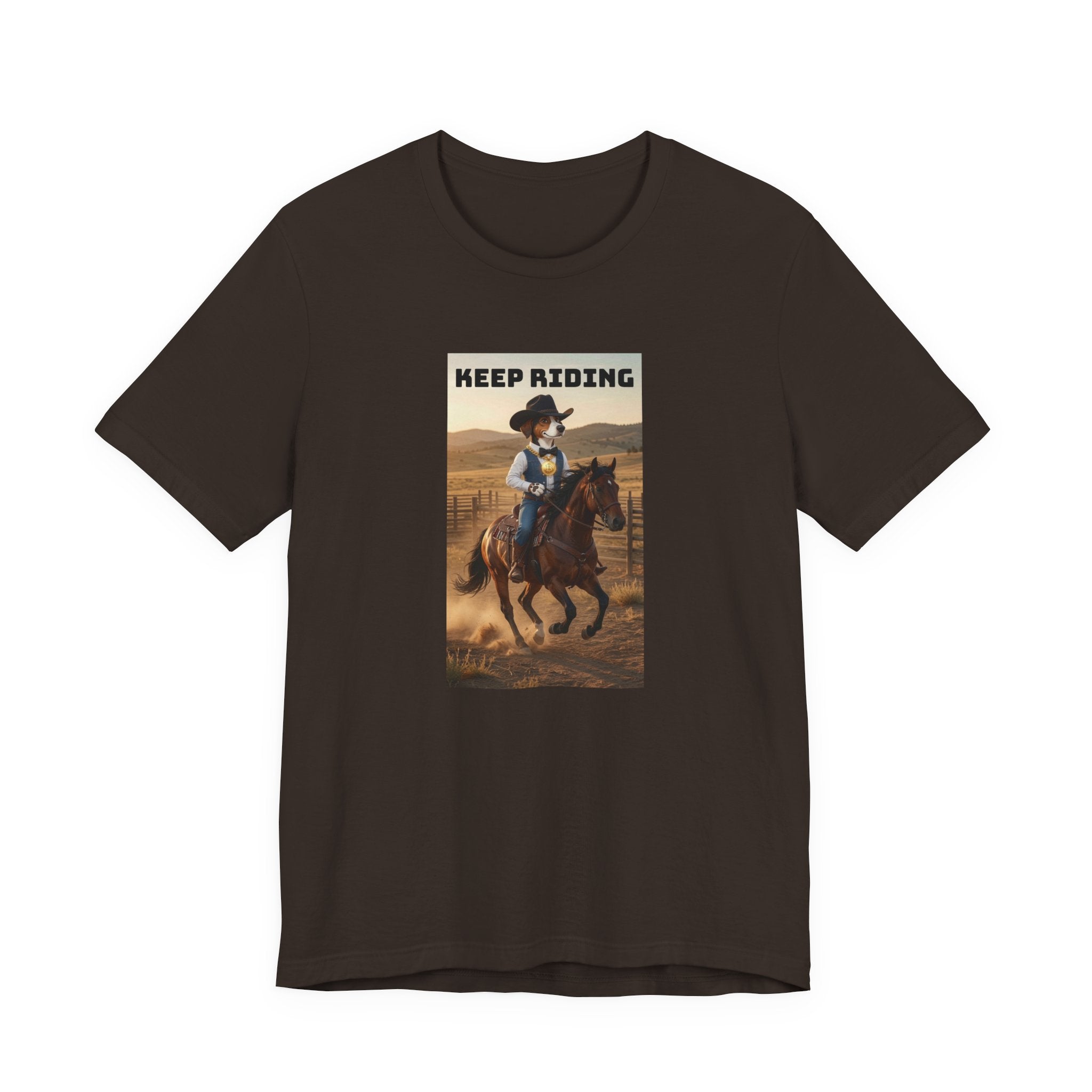 Keep Riding-Unisex Jersey Short Sleeve Tee