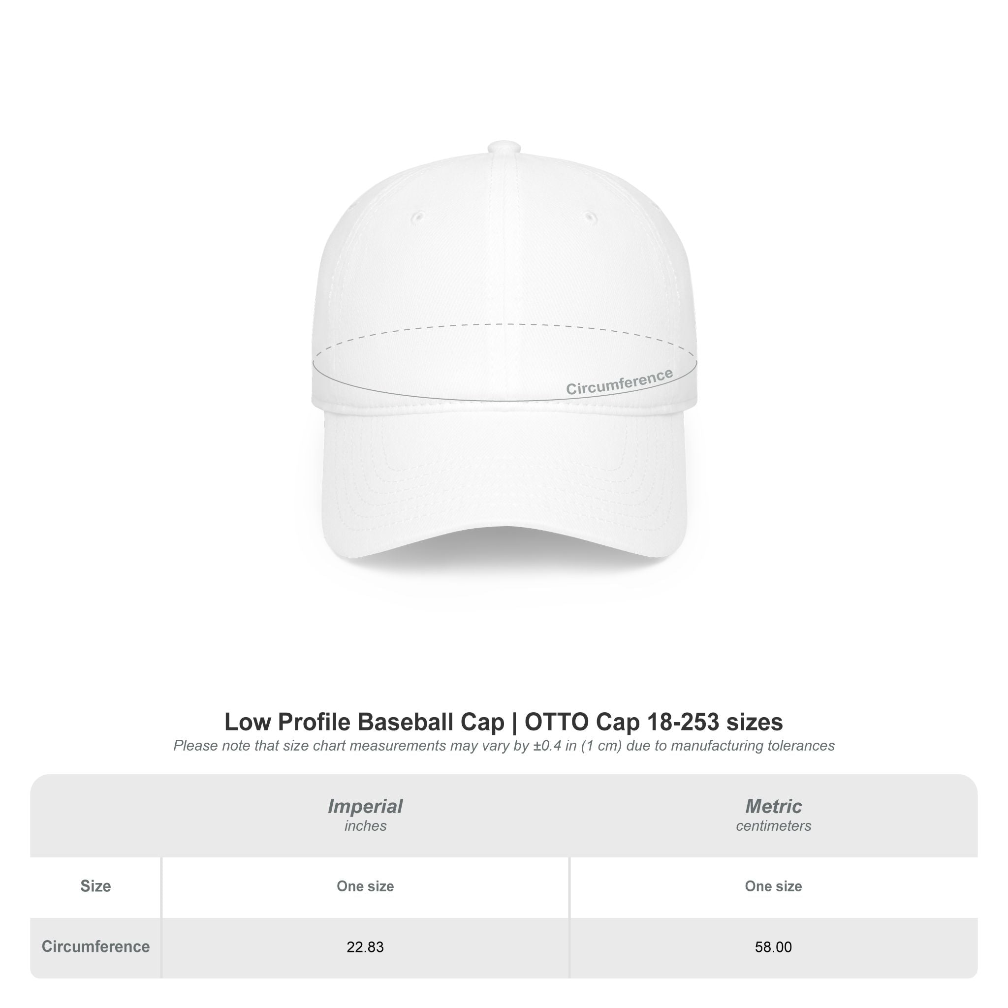 CG Low Profile Baseball Cap