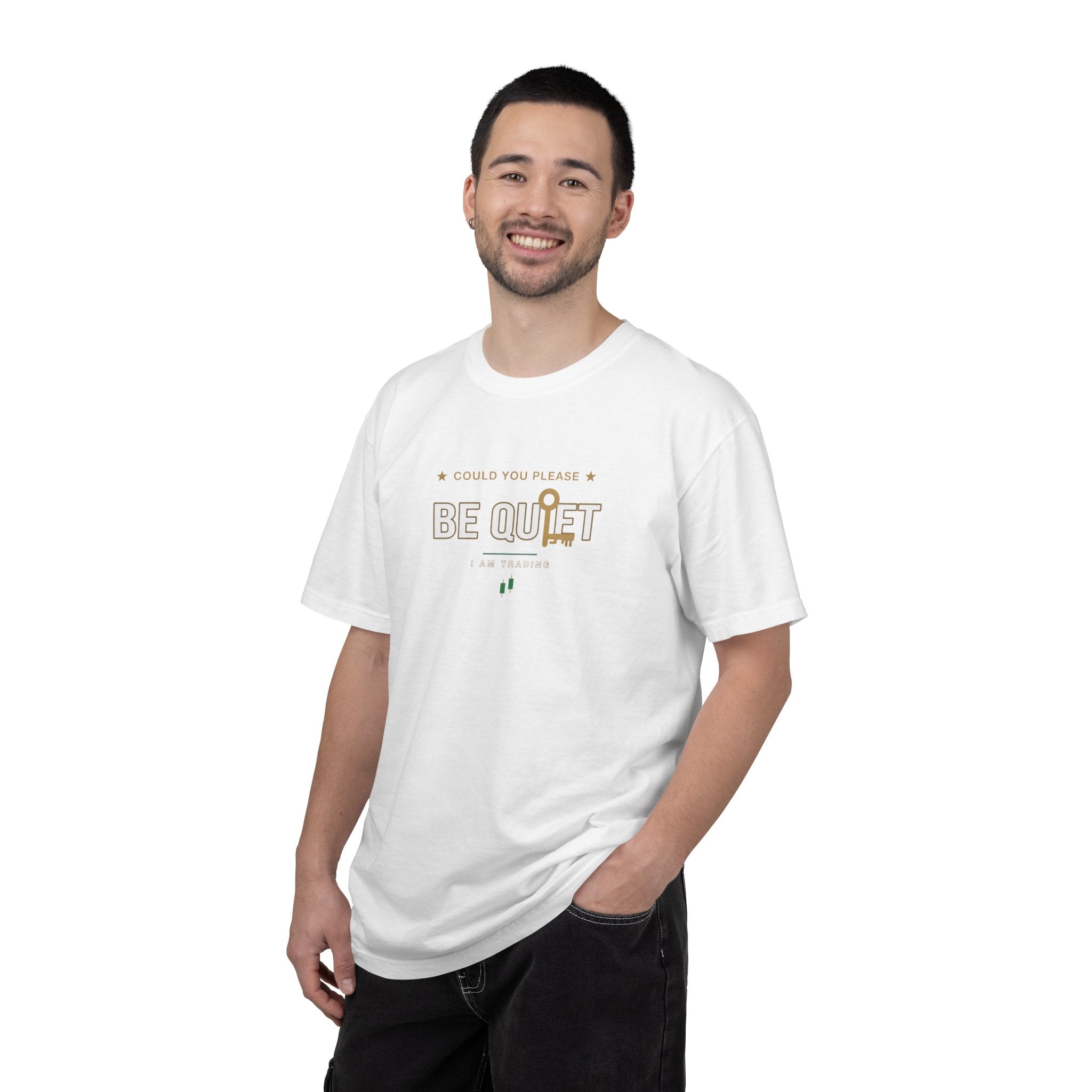 Be Quiet - Unisex Garment-Dyed T-shirt
