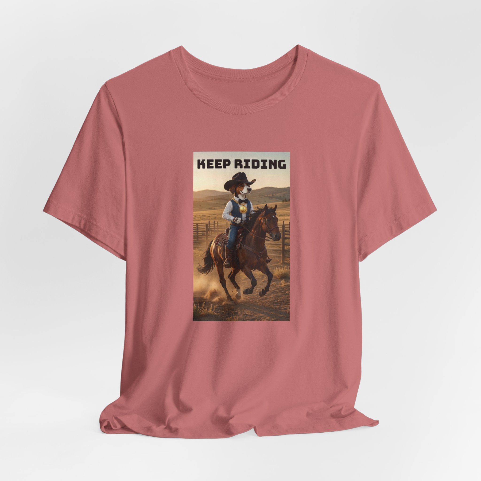 Keep Riding-Unisex Jersey Short Sleeve Tee