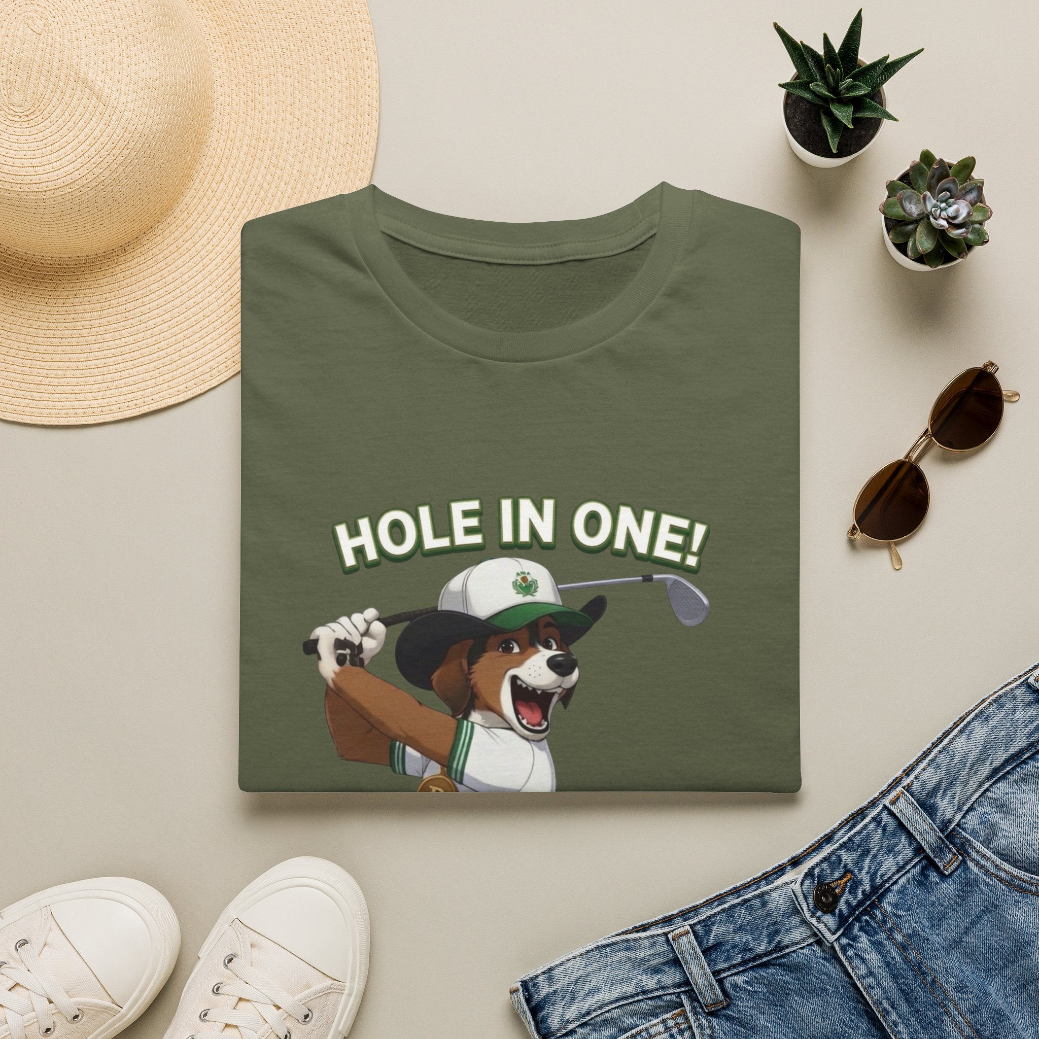 Golf-Hole In One - Unisex Softstyle T-Shirt