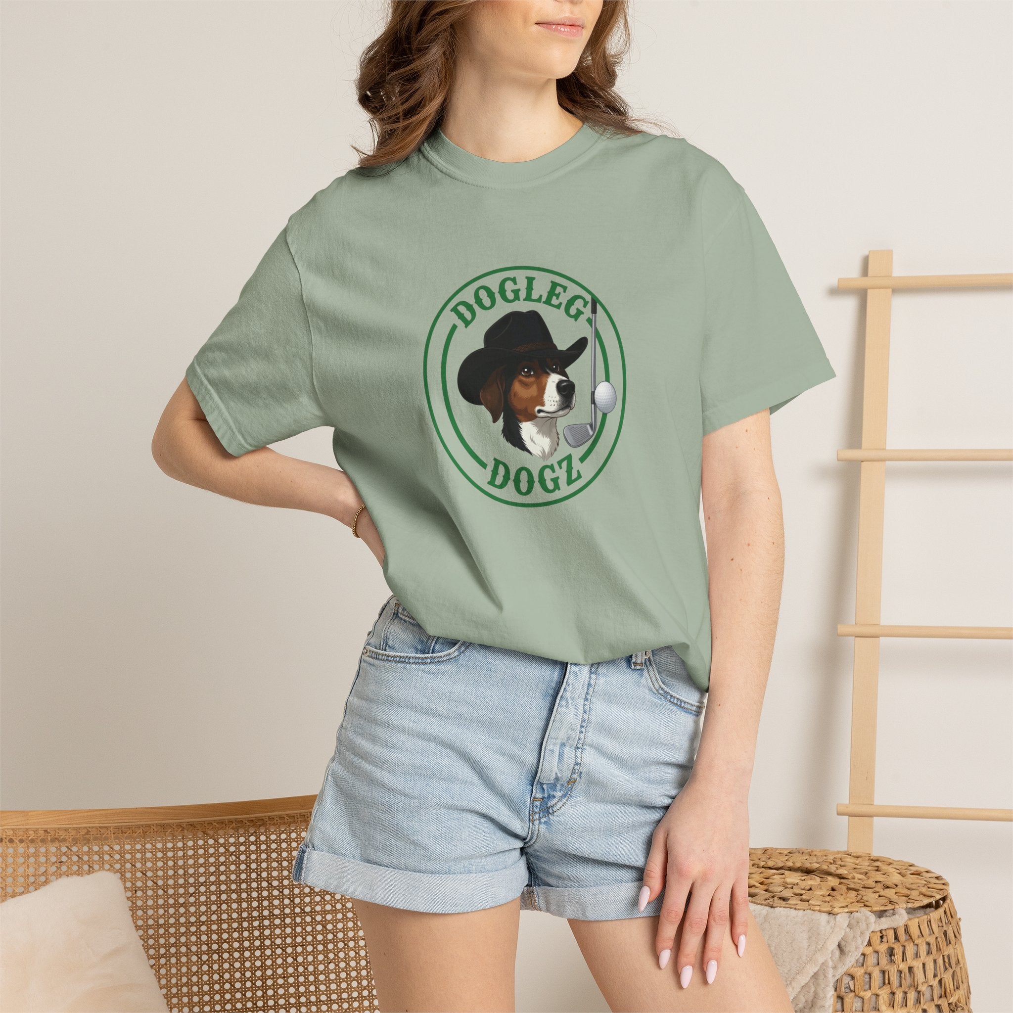 DOGLEG DOGZ Unisex Garment-Dyed T-shirt