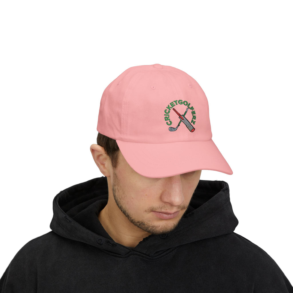 CricketGolfers Embroidery Classic Dad Cap