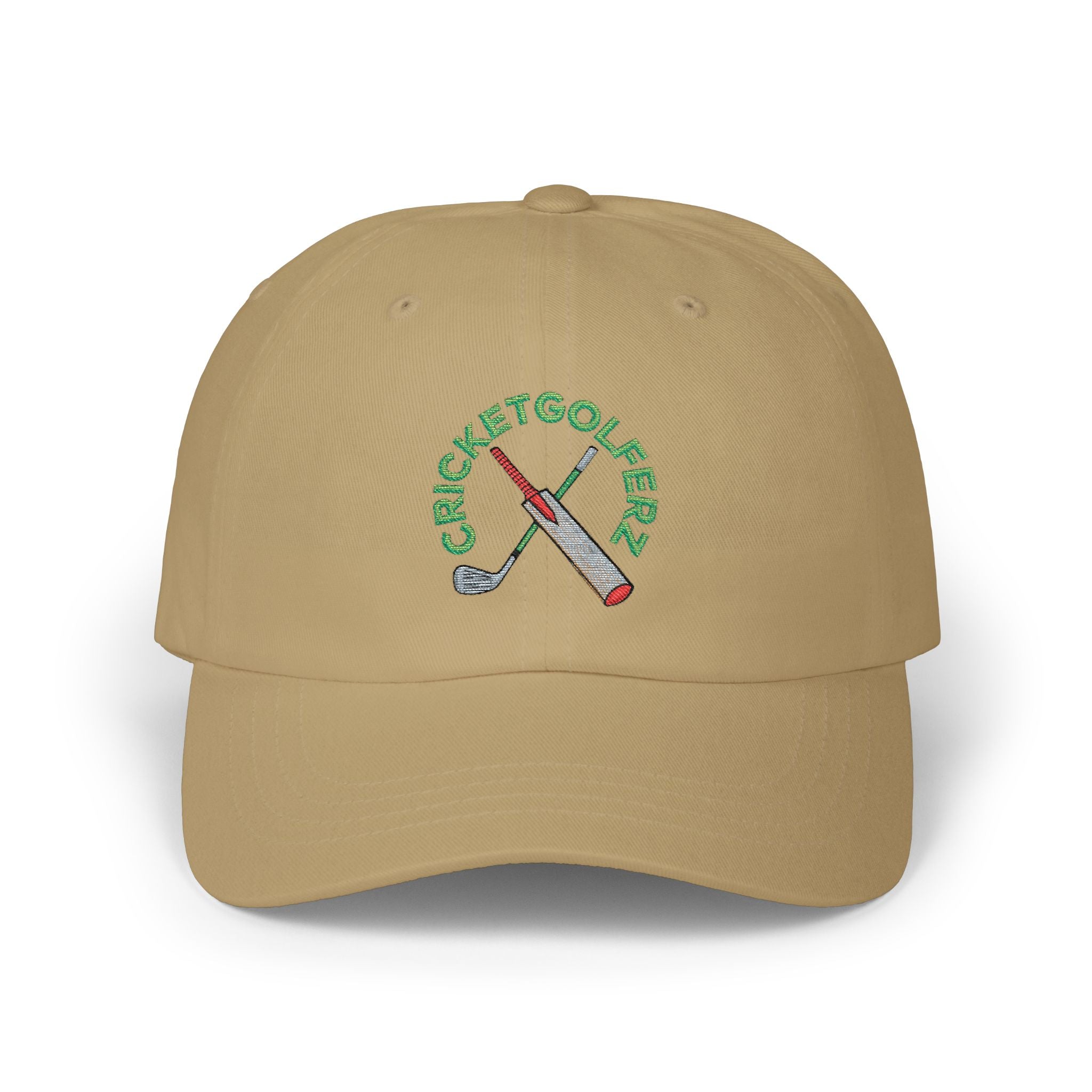 CricketGolfers Embroidery Classic Dad Cap