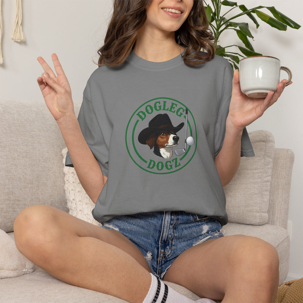 DOGLEG DOGZ Unisex Garment-Dyed T-shirt