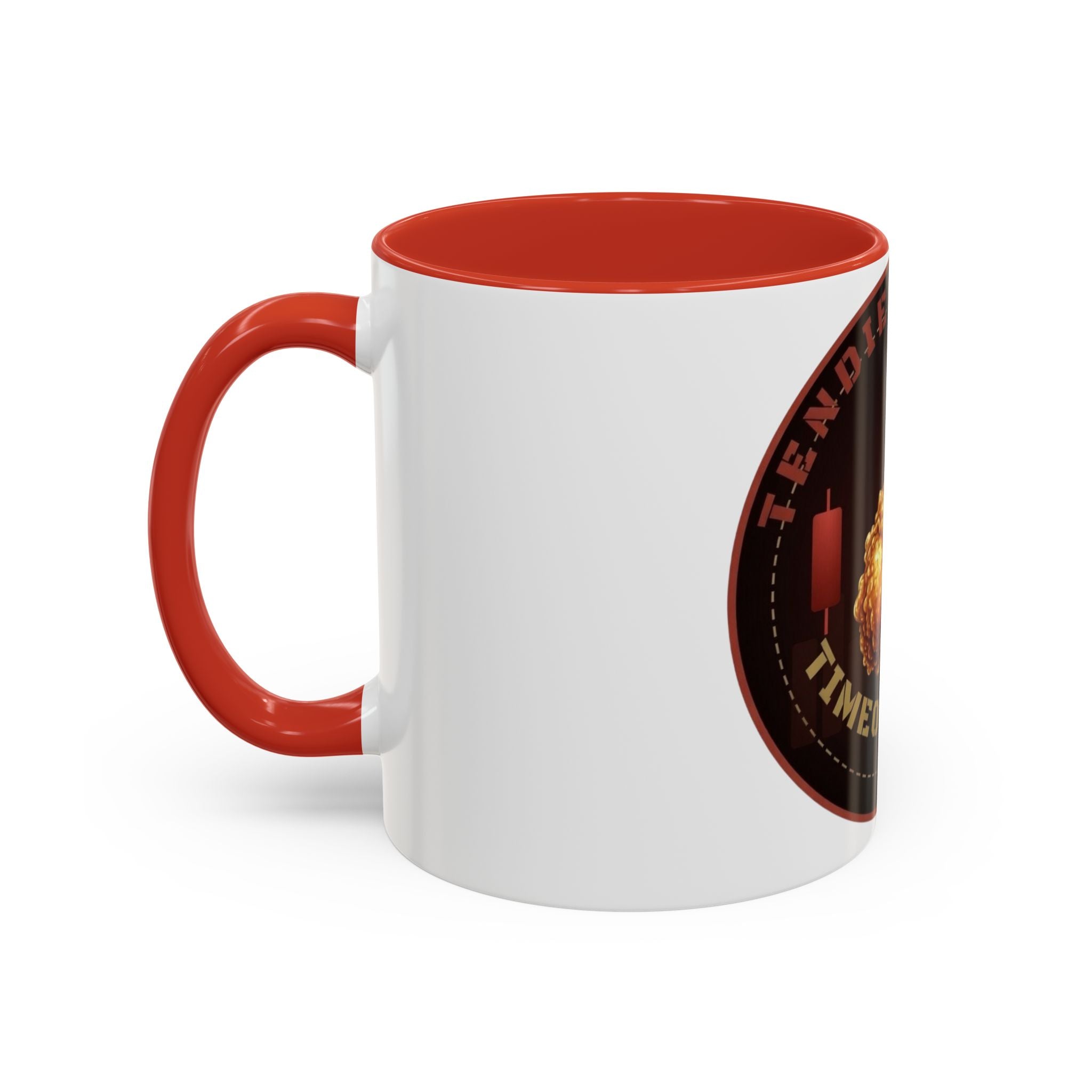 Bearish Tendies Timeout - Accent Coffee Mug (11, 15oz)