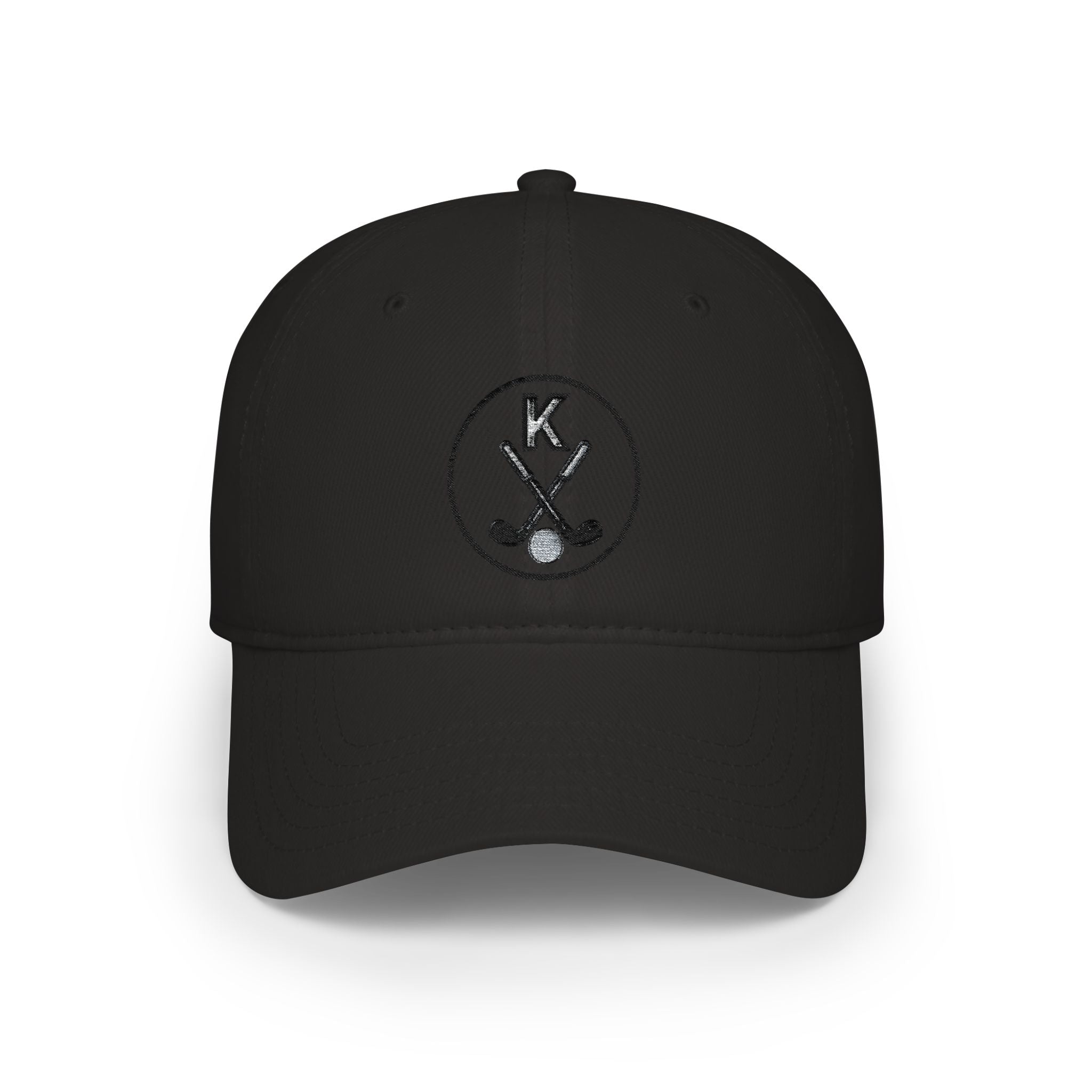 Embroidered Low Profile Baseball Cap - Golf