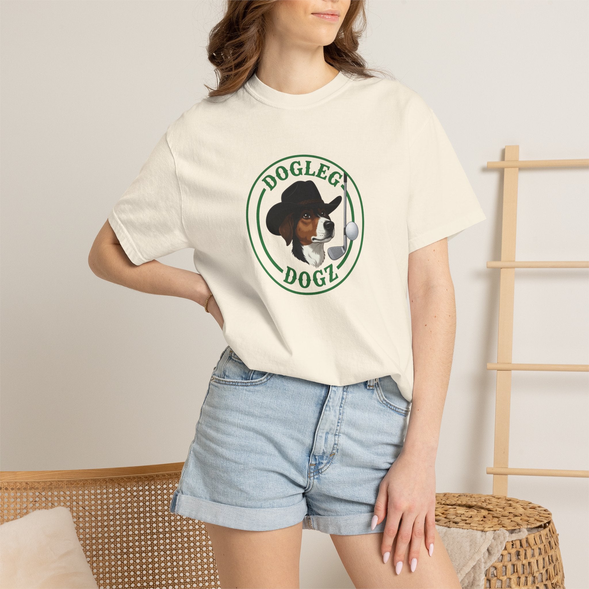 DOGLEG DOGZ Unisex Garment-Dyed T-shirt