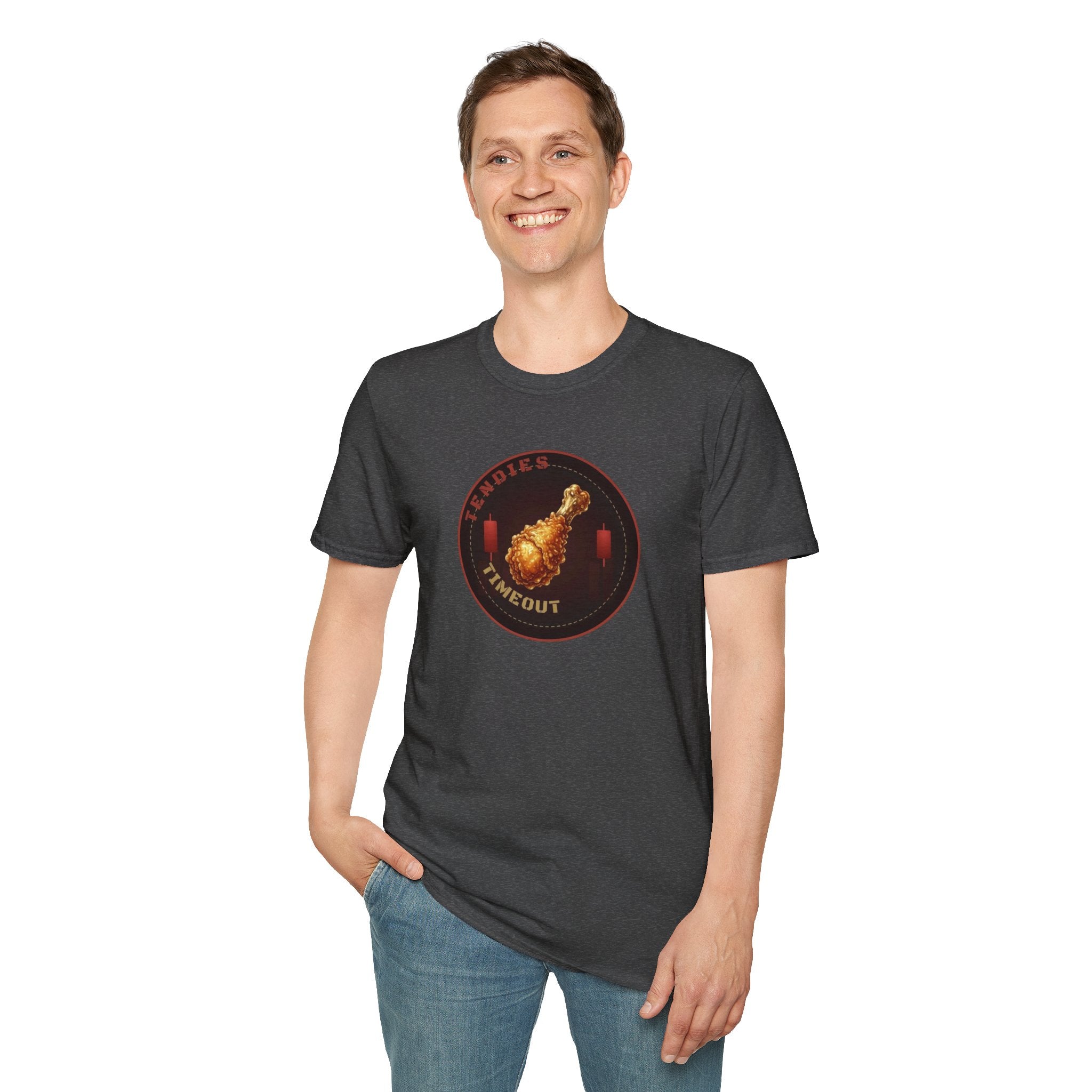 Bearish Tendies Timeout - Unisex Softstyle T-Shirt