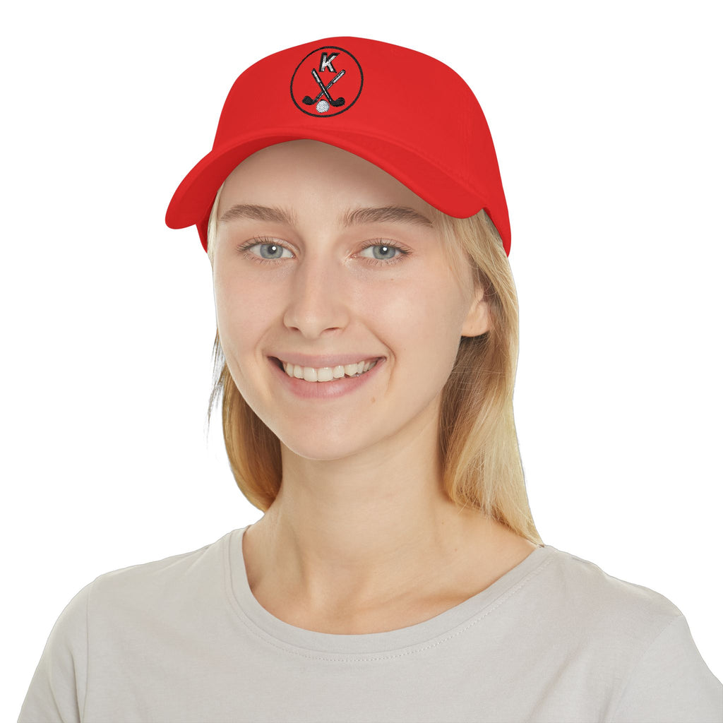 Embroidered Low Profile Baseball Cap - Golf