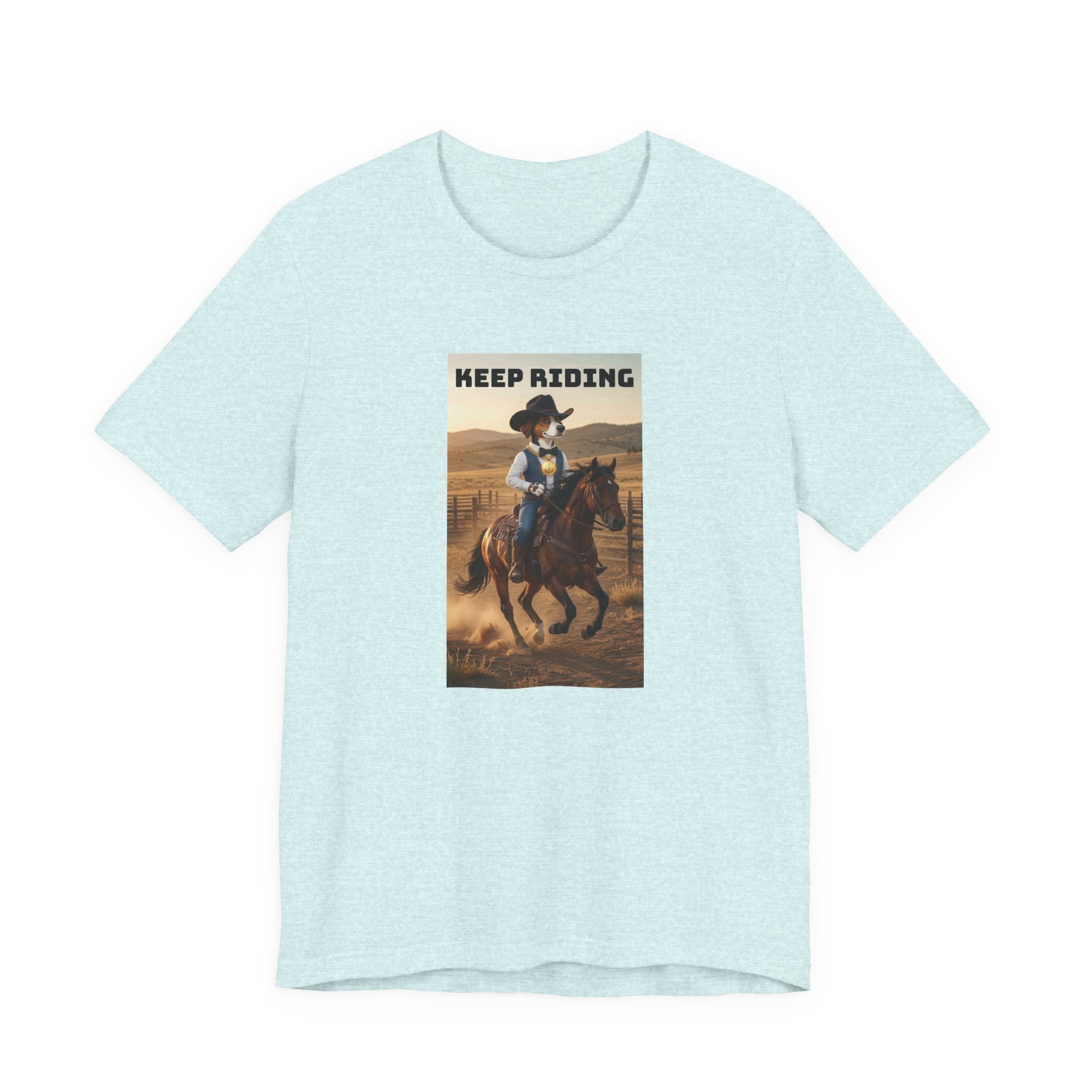 Keep Riding-Unisex Jersey Short Sleeve Tee