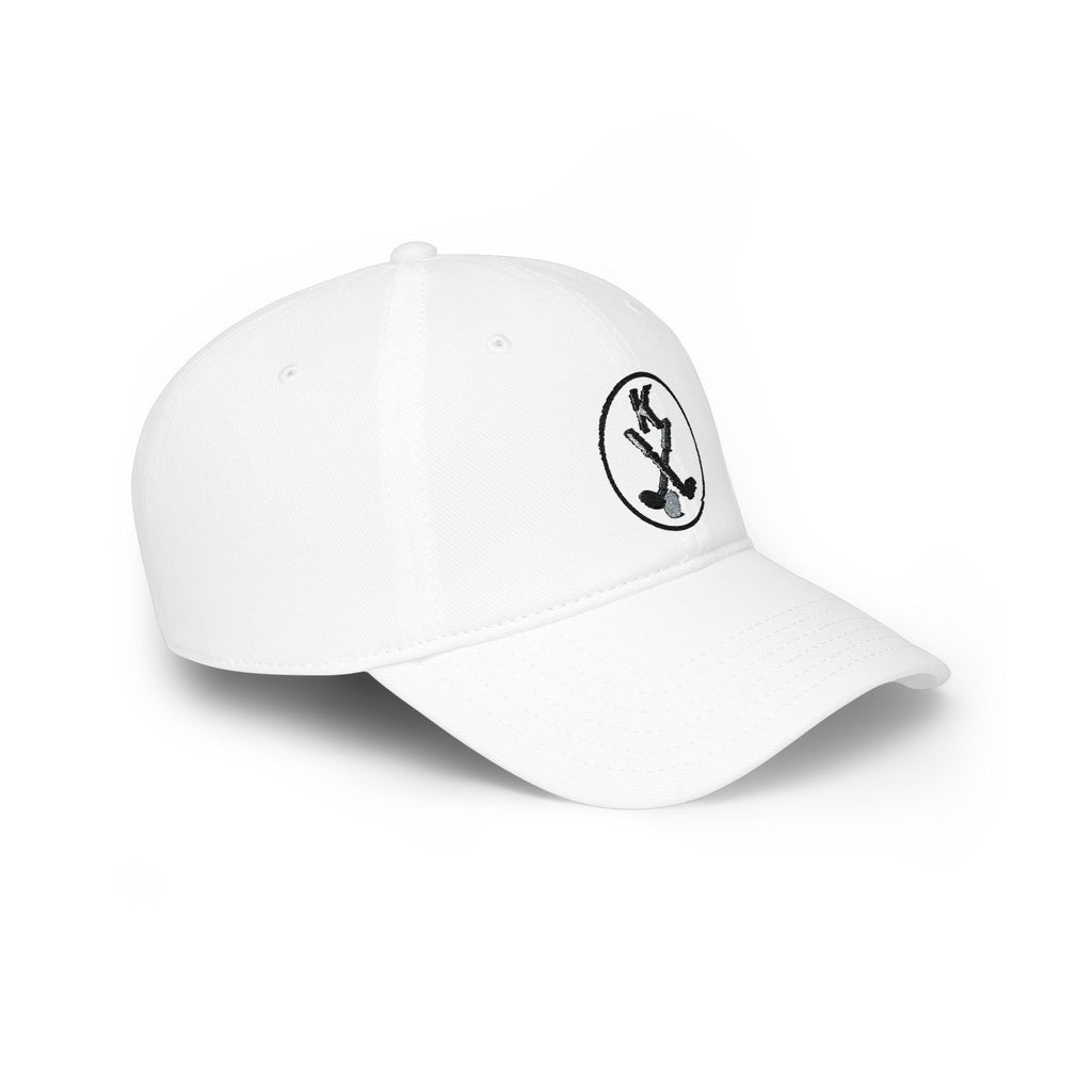 Embroidered Low Profile Baseball Cap - Golf