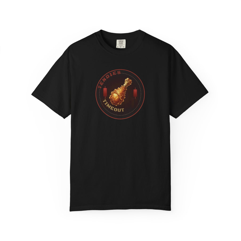 Bearish Tendies Timeout - Unisex Garment-Dyed T-shirt