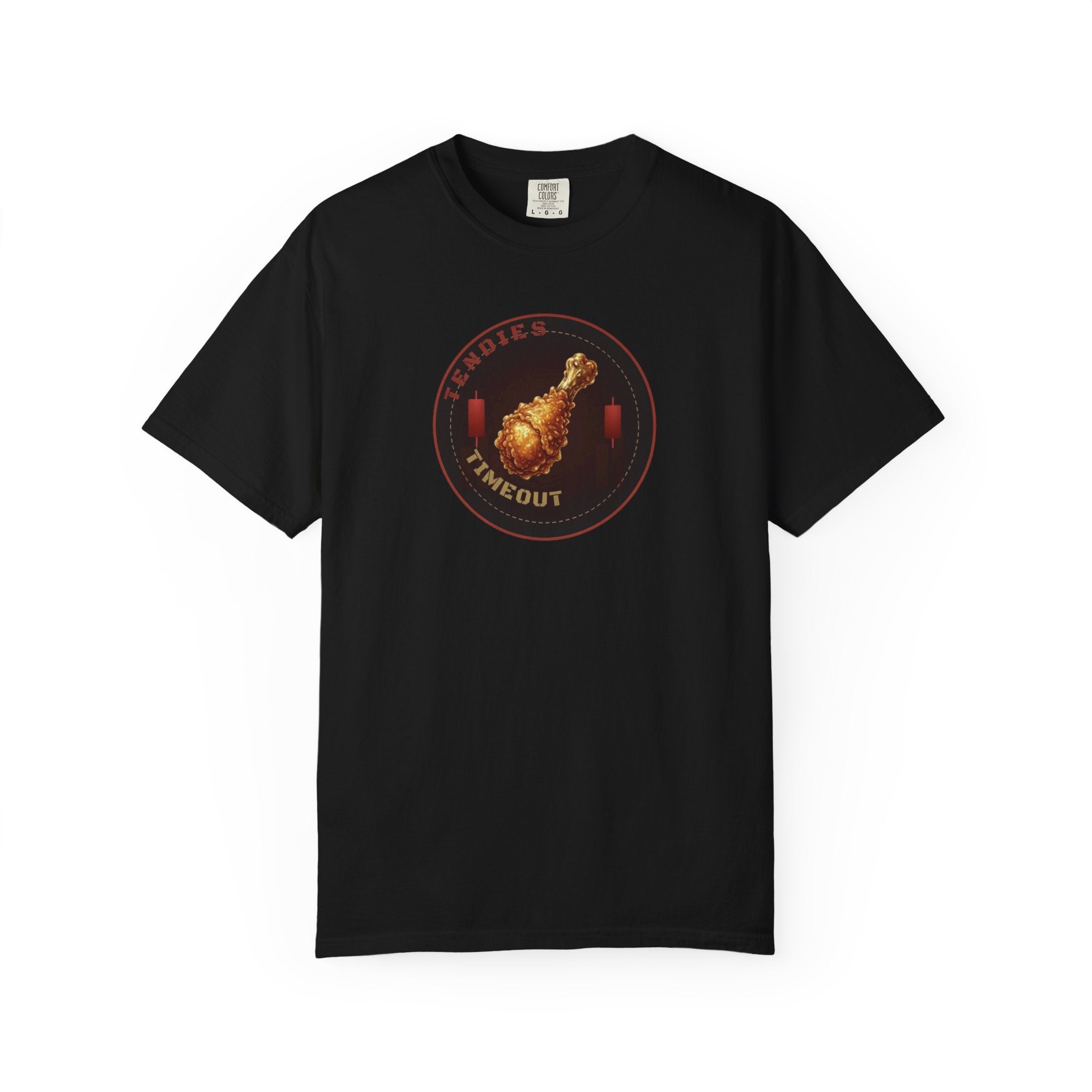 Bearish Tendies Timeout - Unisex Garment-Dyed T-shirt