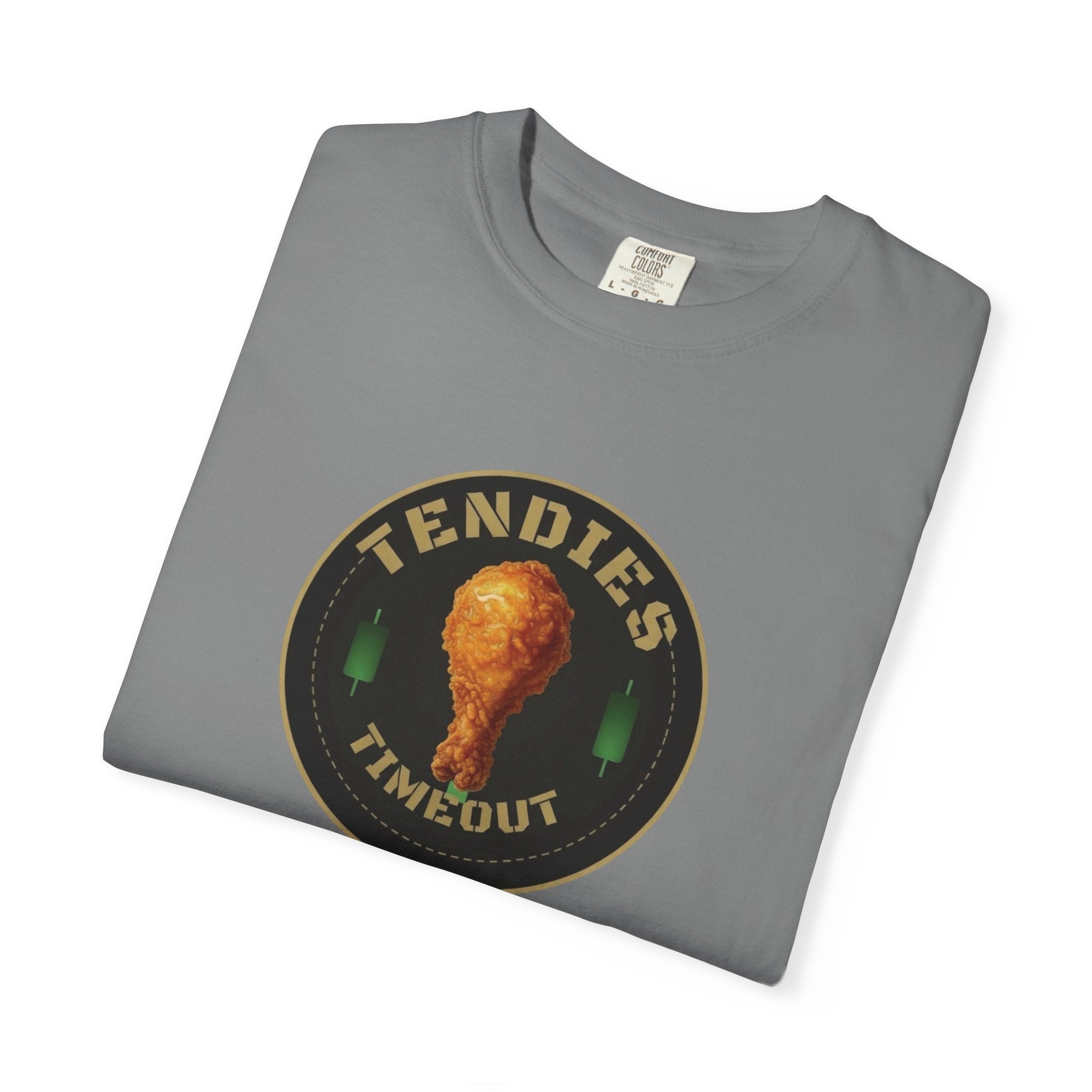 Bullish Tendies Timeout Unisex Garment-Dyed T-shirt