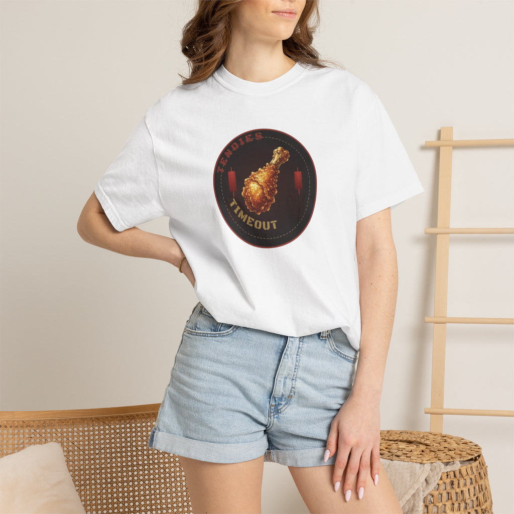 Bearish Tendies Timeout - Unisex Garment-Dyed T-shirt