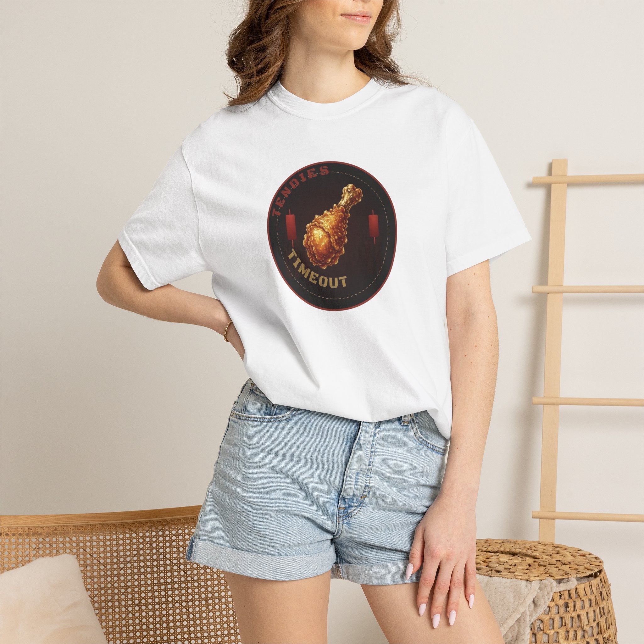 Bearish Tendies Timeout - Unisex Garment-Dyed T-shirt