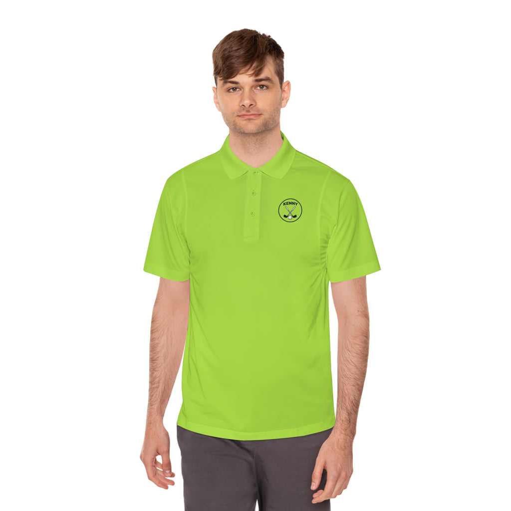 Logo Small Men's Sport Polo Shirt