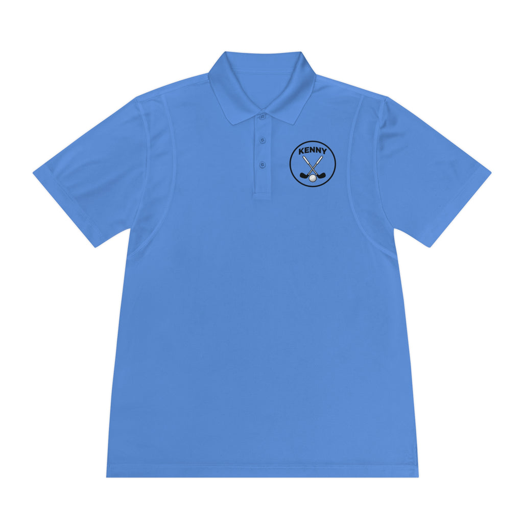 Logo Large Men's Sport Polo Shirt