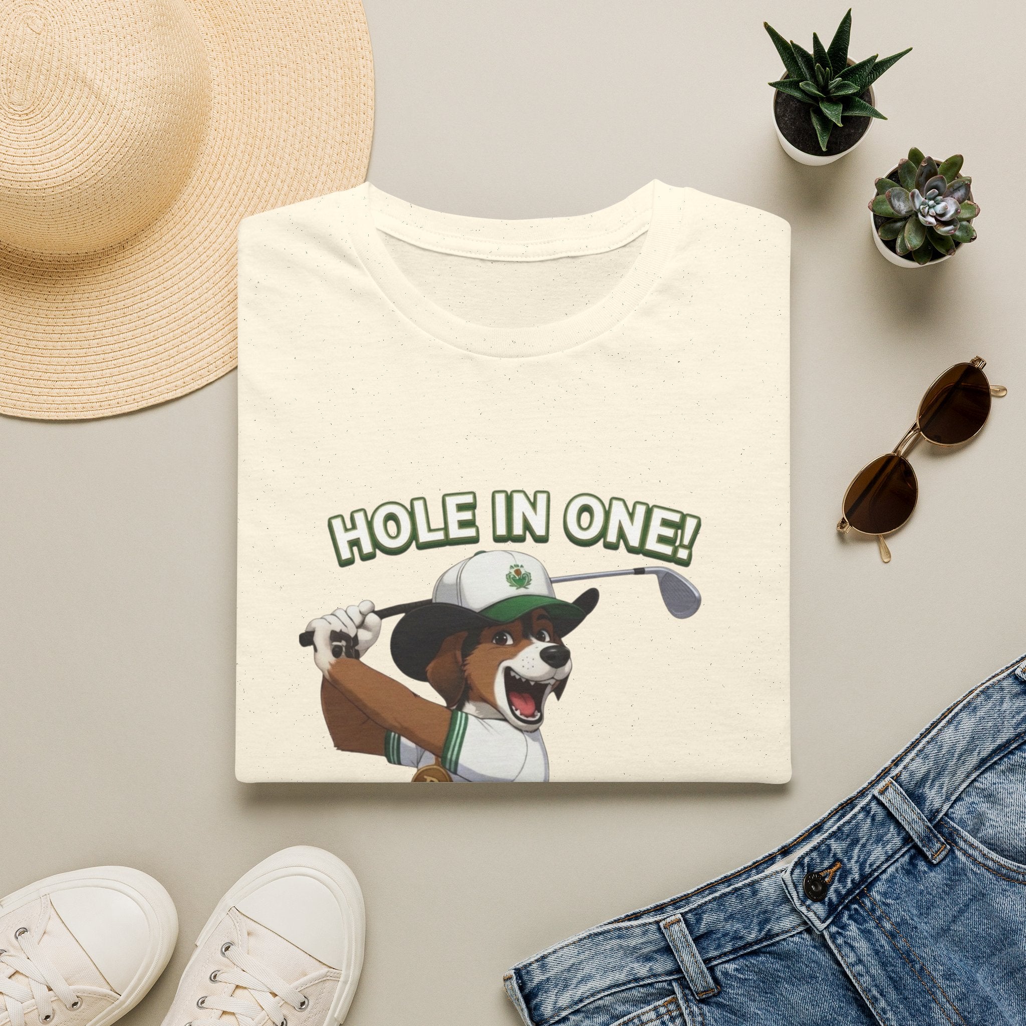 Golf-Hole In One - Unisex Softstyle T-Shirt