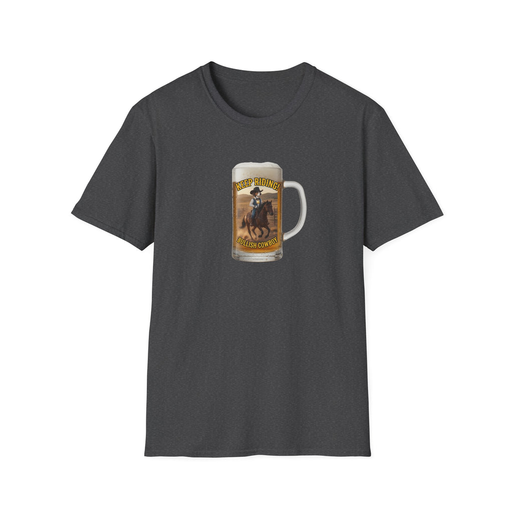 Keep Riding Beer - Unisex Softstyle T-Shirt