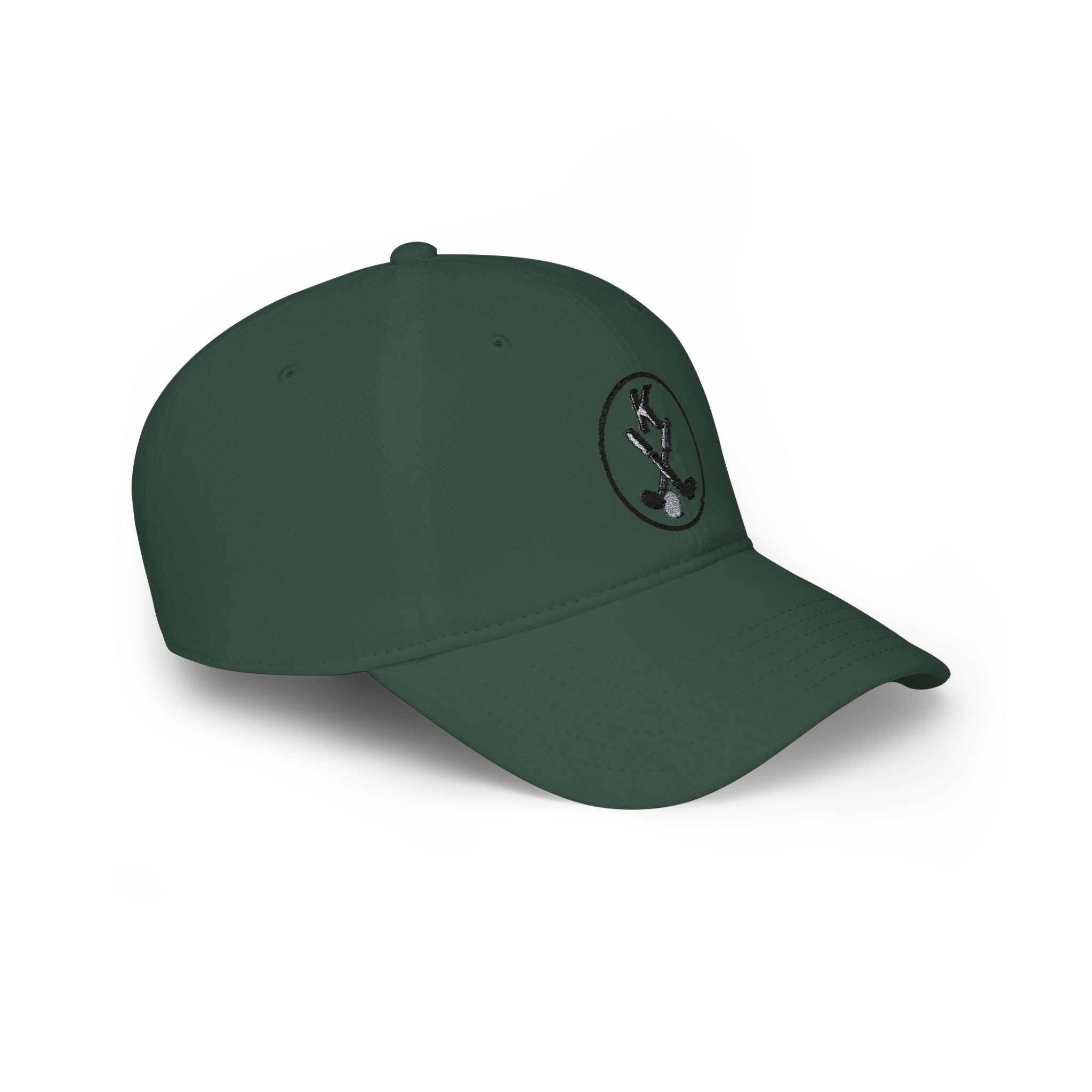Embroidered Low Profile Baseball Cap - Golf
