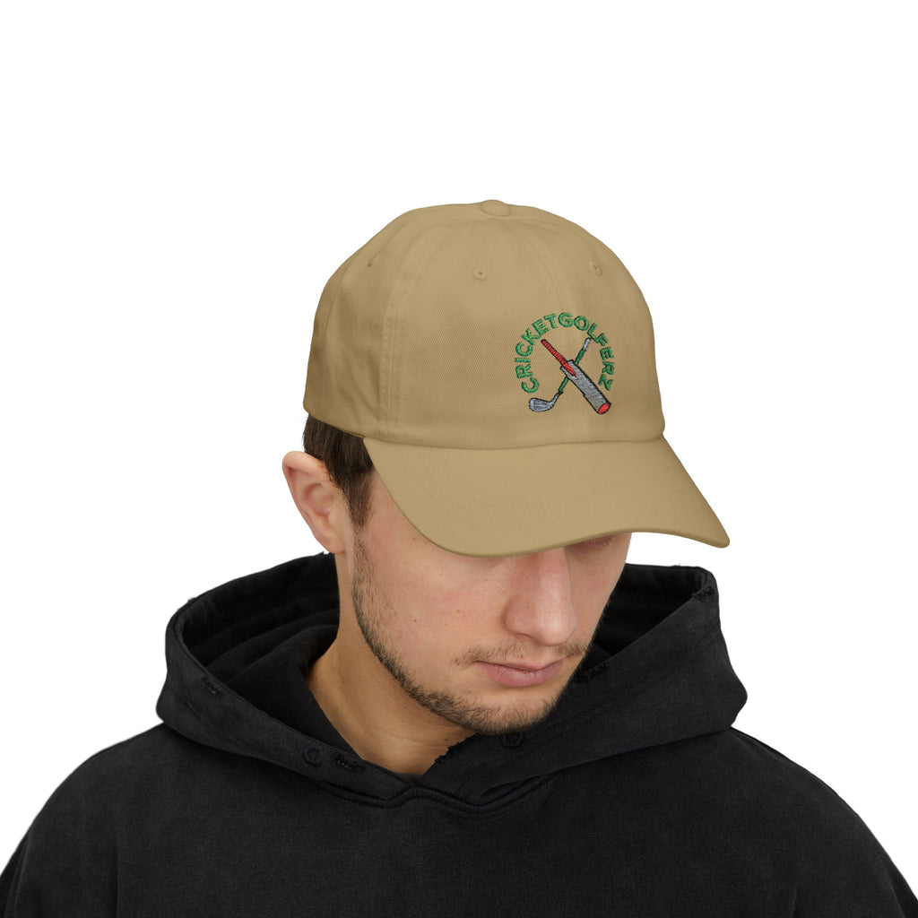 CricketGolfers Embroidery Classic Dad Cap
