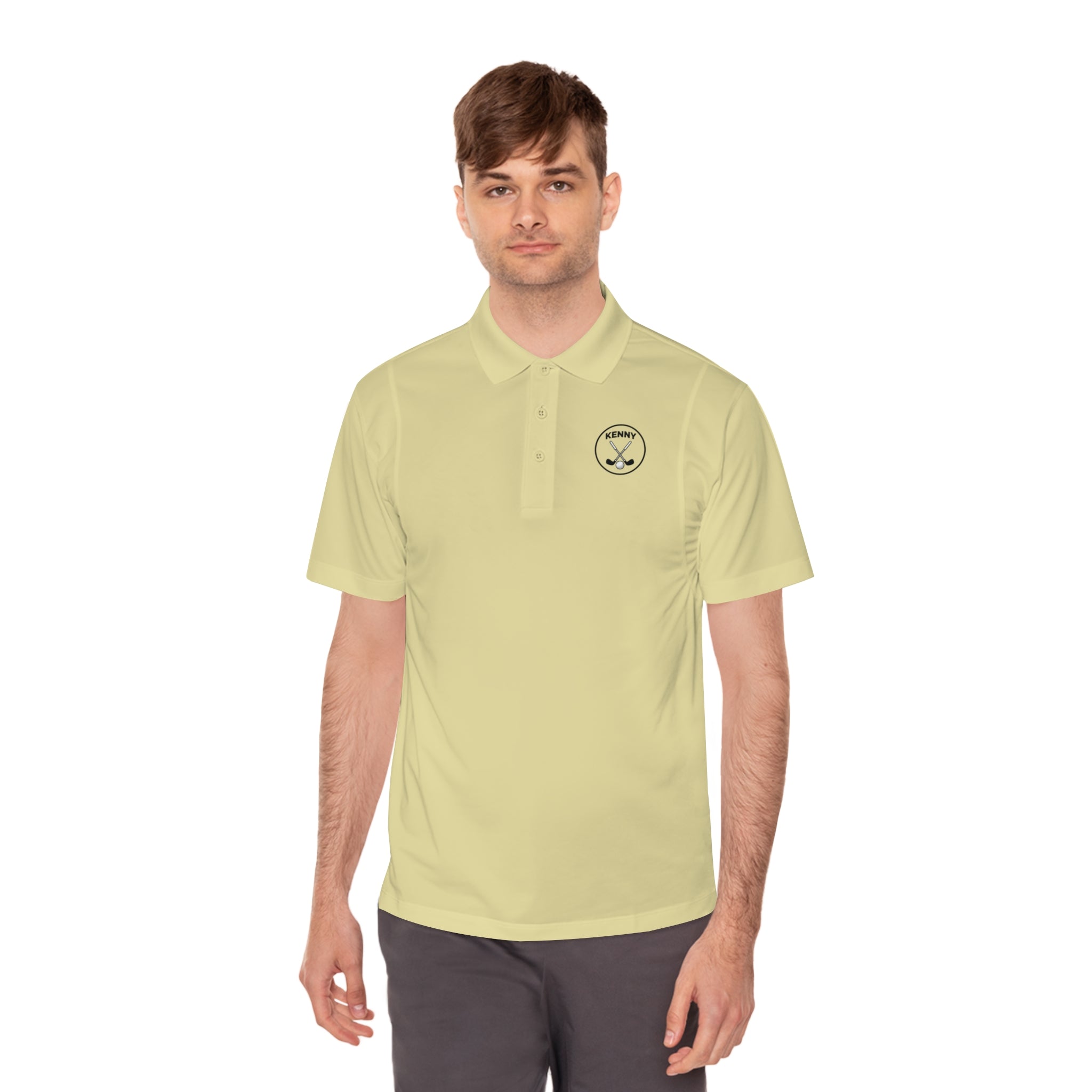 Logo Small Men's Sport Polo Shirt