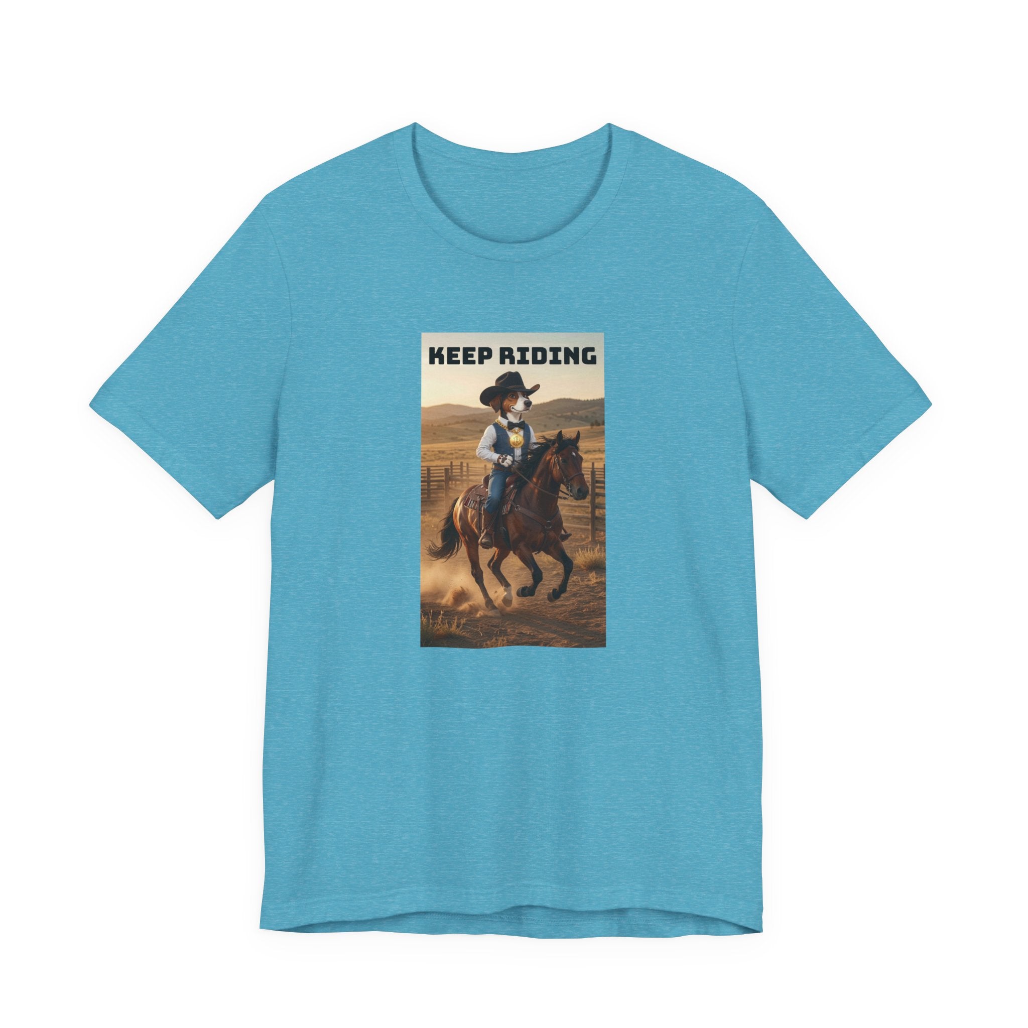 Keep Riding-Unisex Jersey Short Sleeve Tee