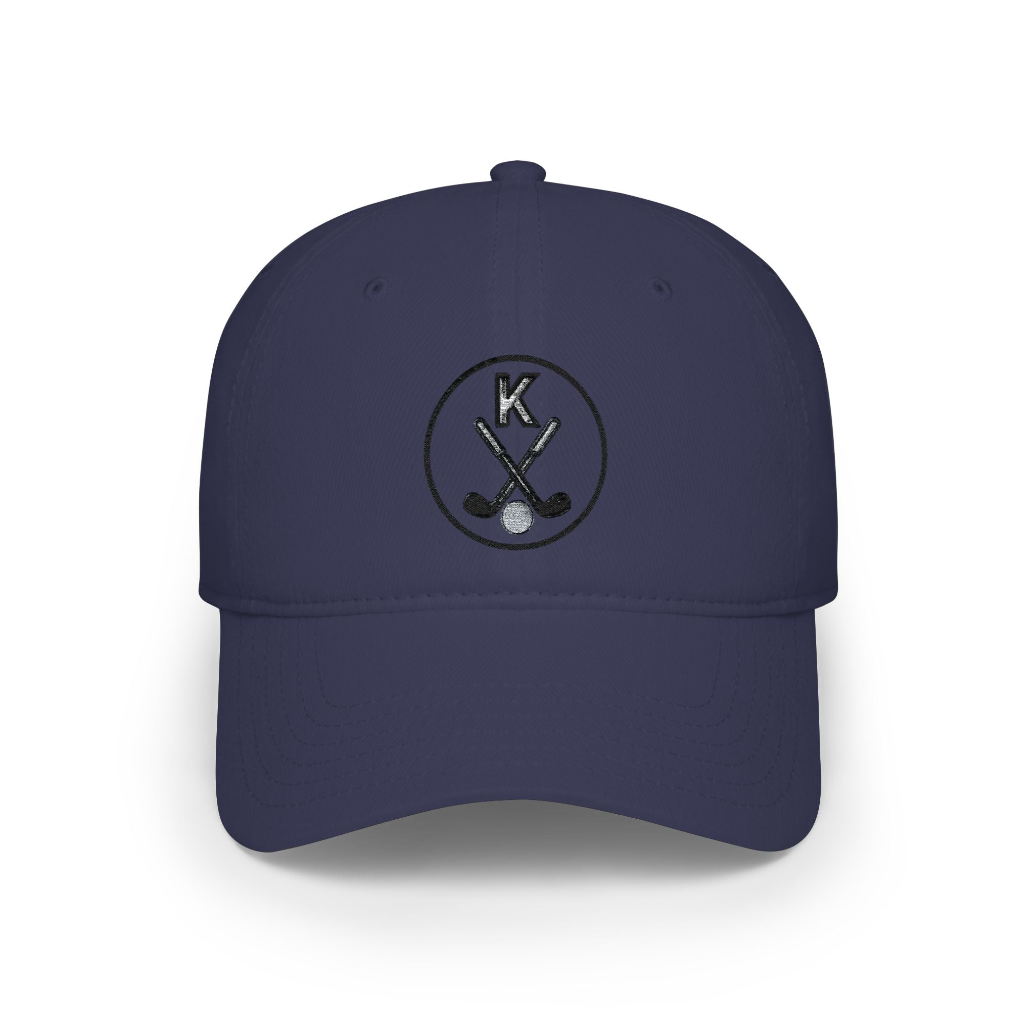 Embroidered Low Profile Baseball Cap - Golf