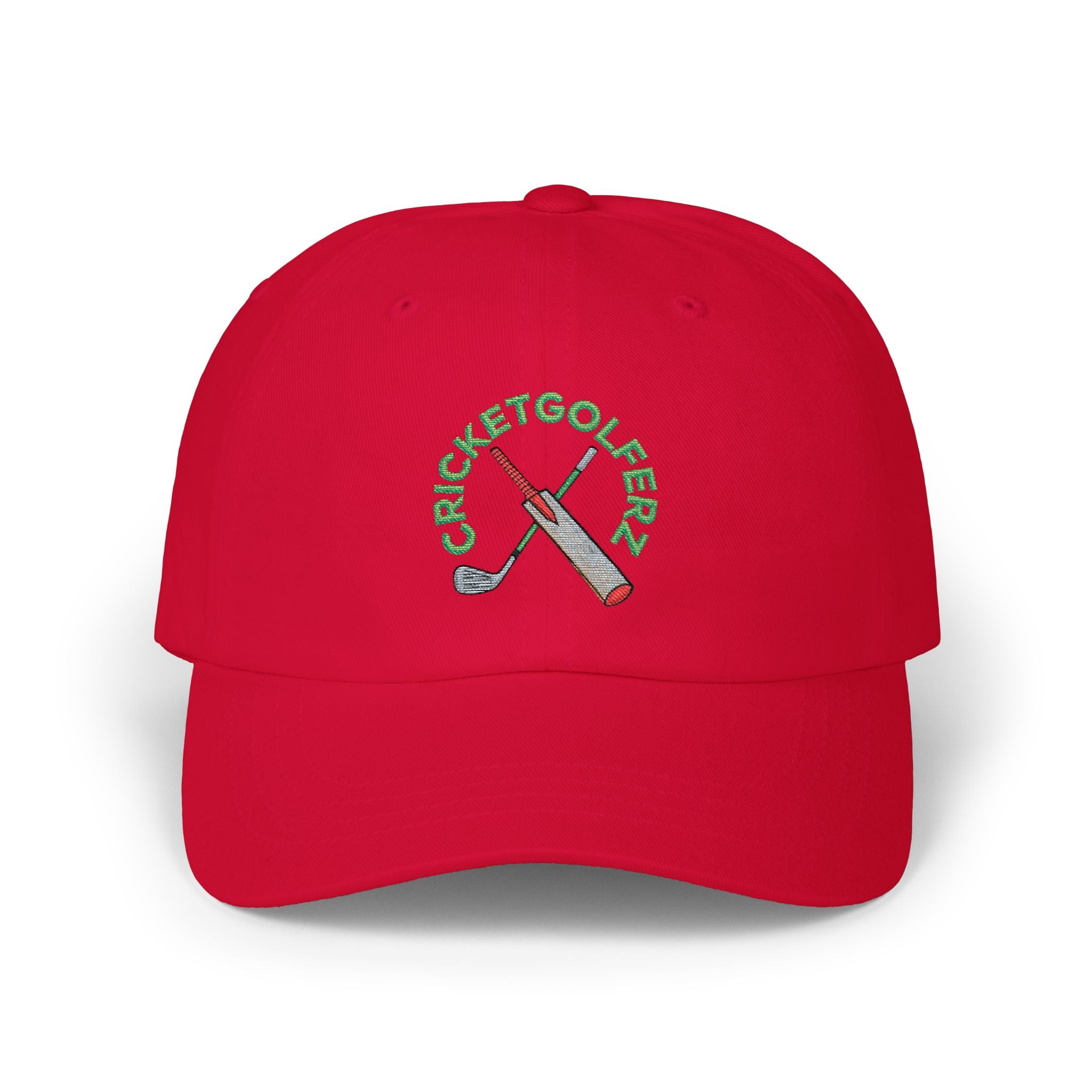 CricketGolfers Embroidery Classic Dad Cap