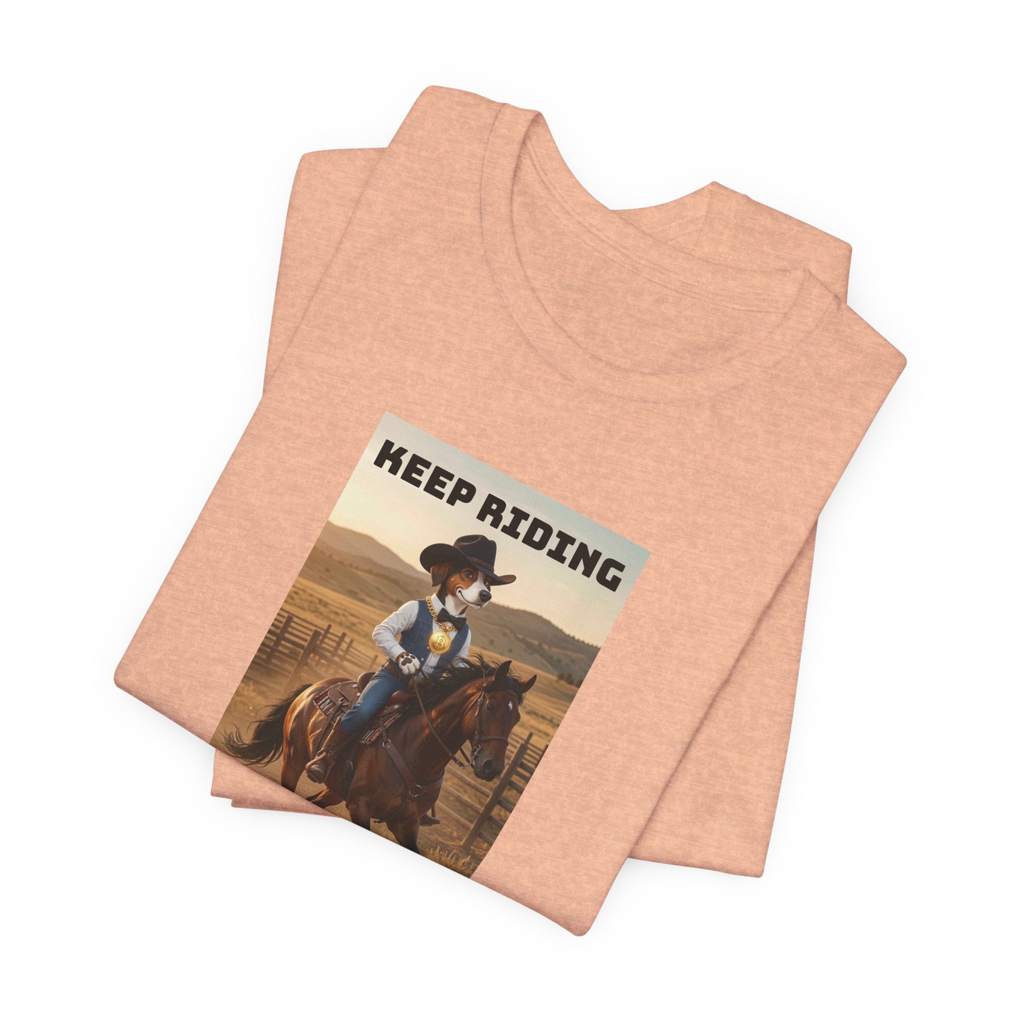 Keep Riding-Unisex Jersey Short Sleeve Tee