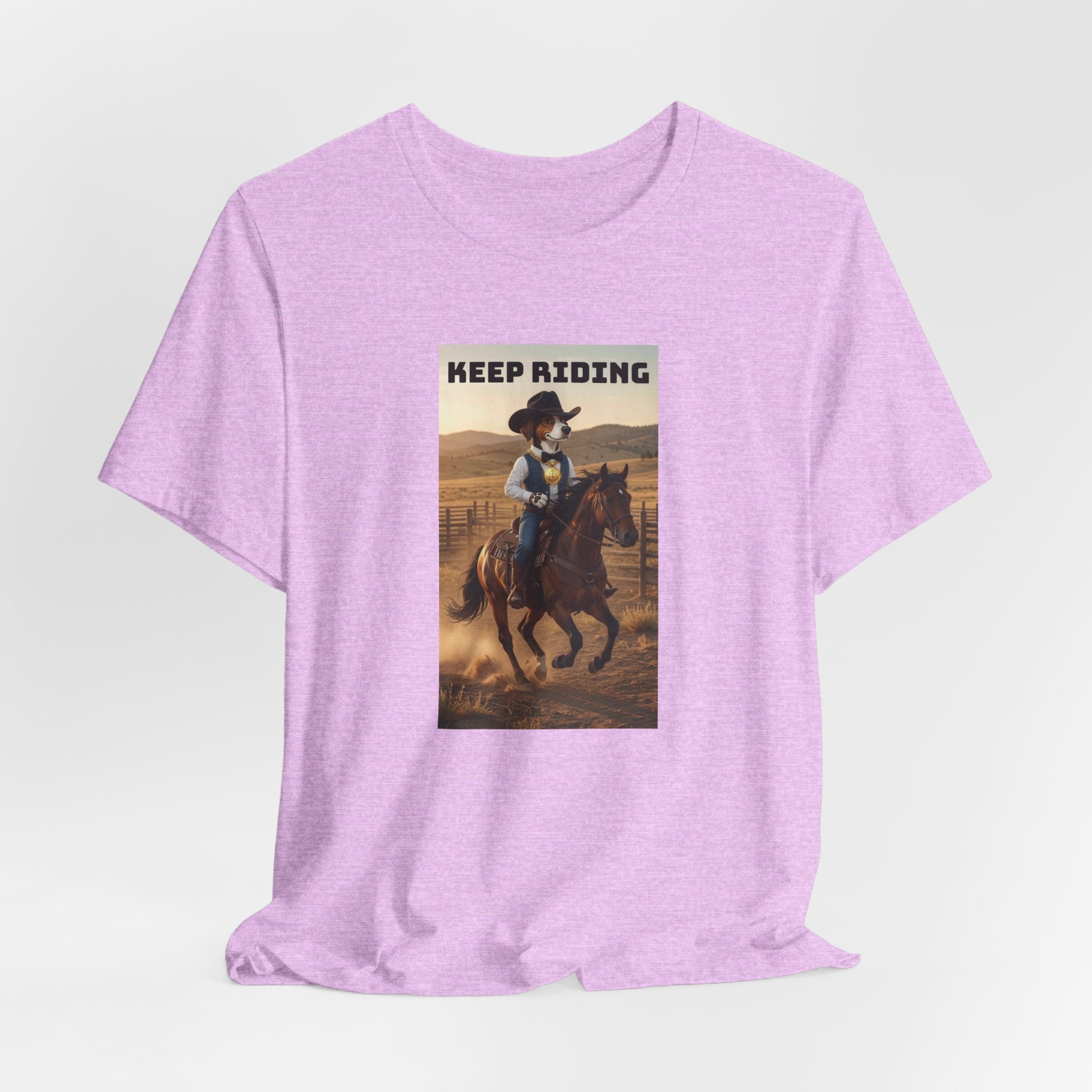 Keep Riding-Unisex Jersey Short Sleeve Tee