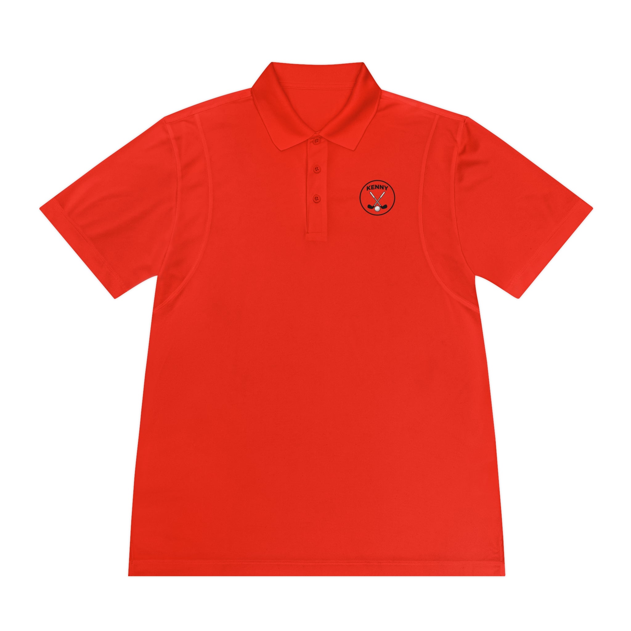 Logo Small Men's Sport Polo Shirt