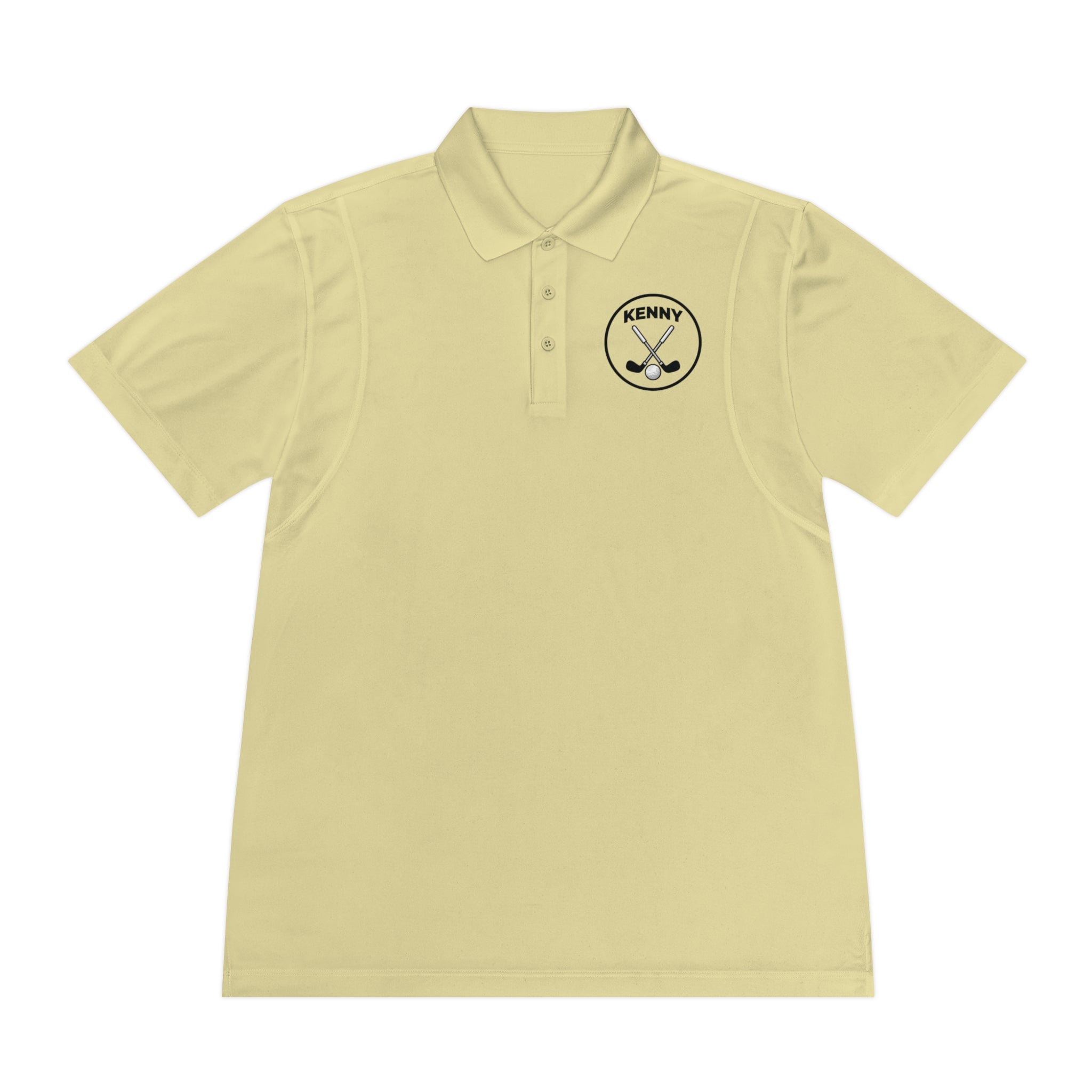 Logo Large Men's Sport Polo Shirt