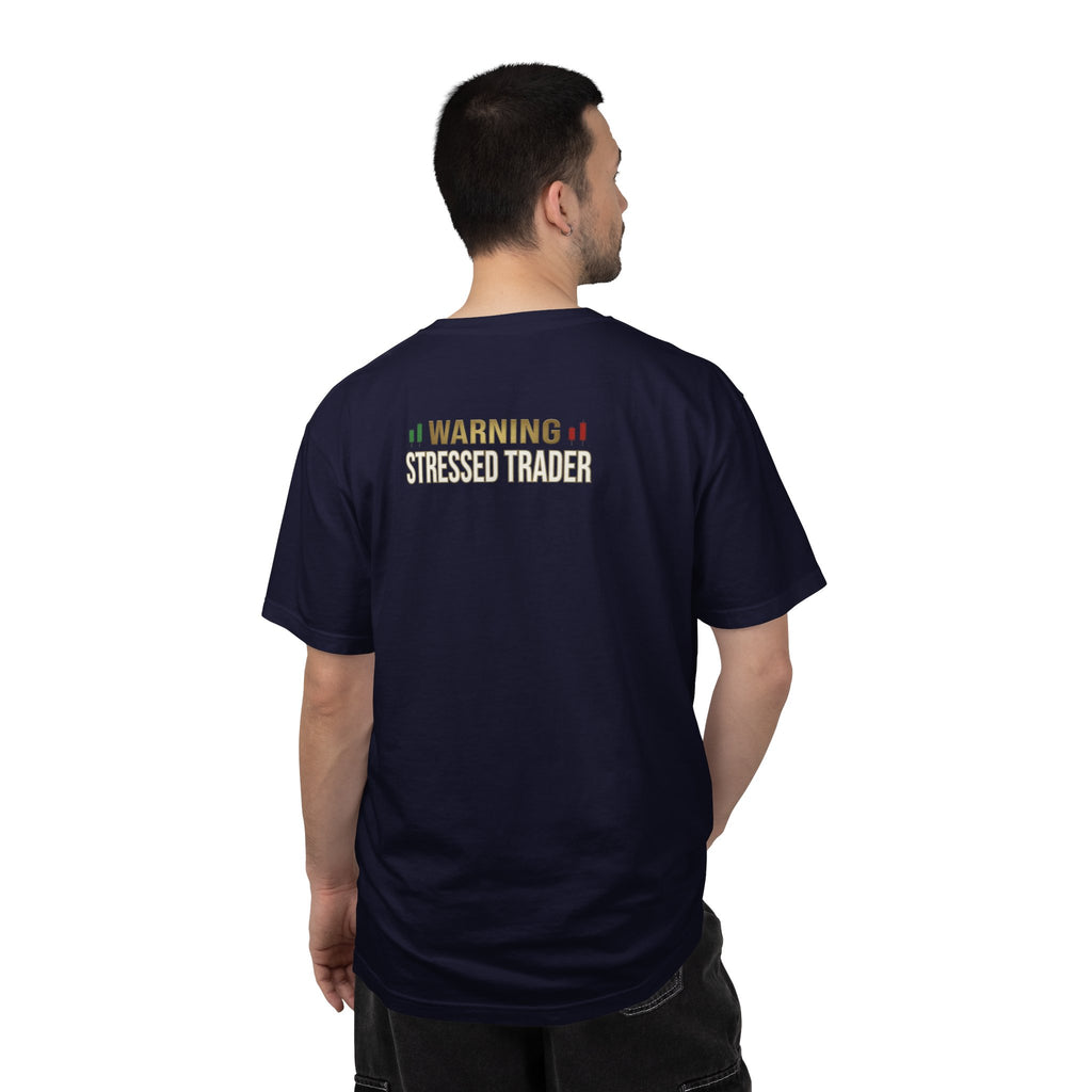 Be Quiet- Stressed Trader- Unisex Garment-Dyed T-shirt