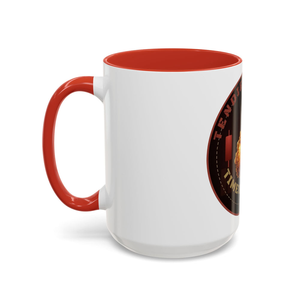 Bearish Tendies Timeout - Accent Coffee Mug (11, 15oz)