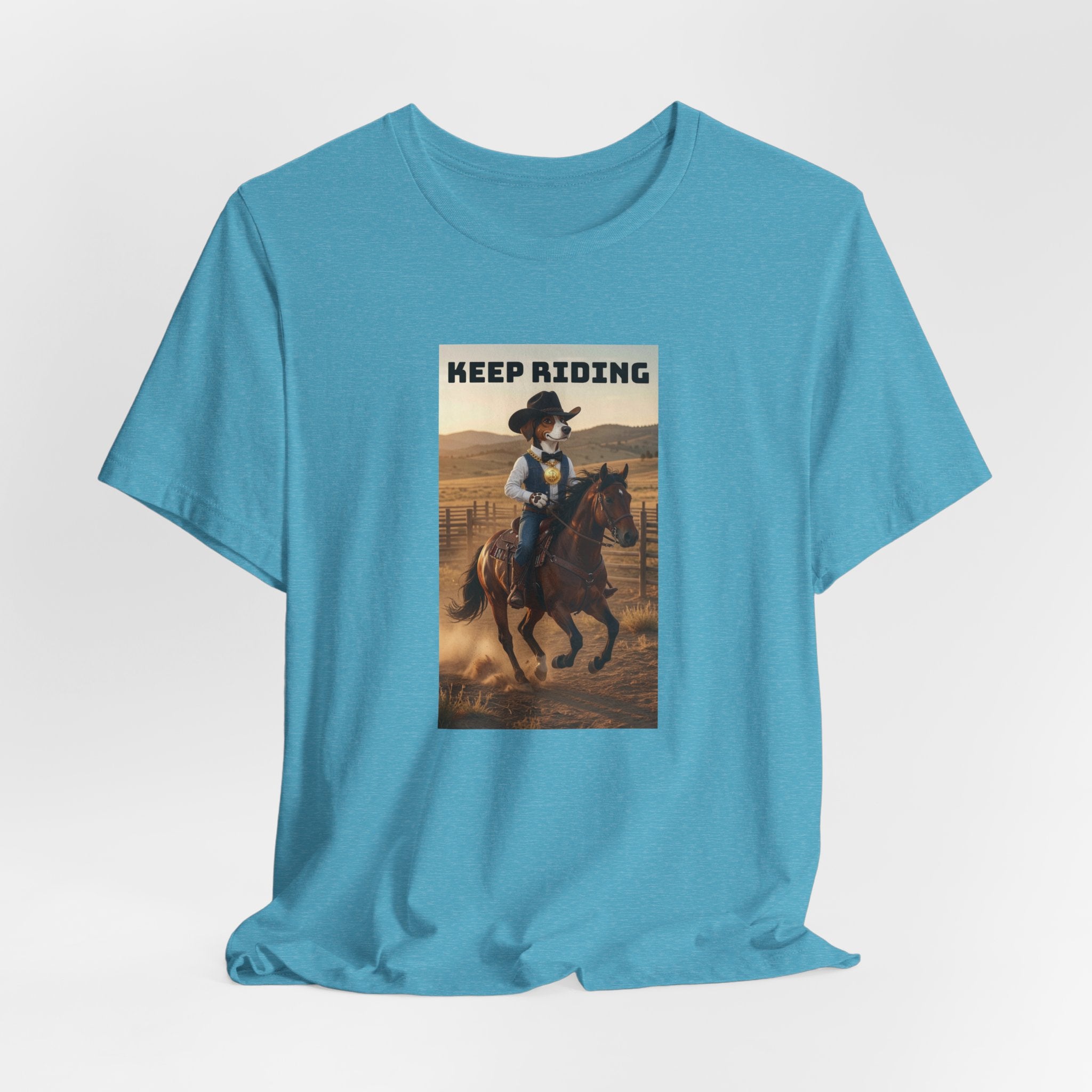 Keep Riding-Unisex Jersey Short Sleeve Tee
