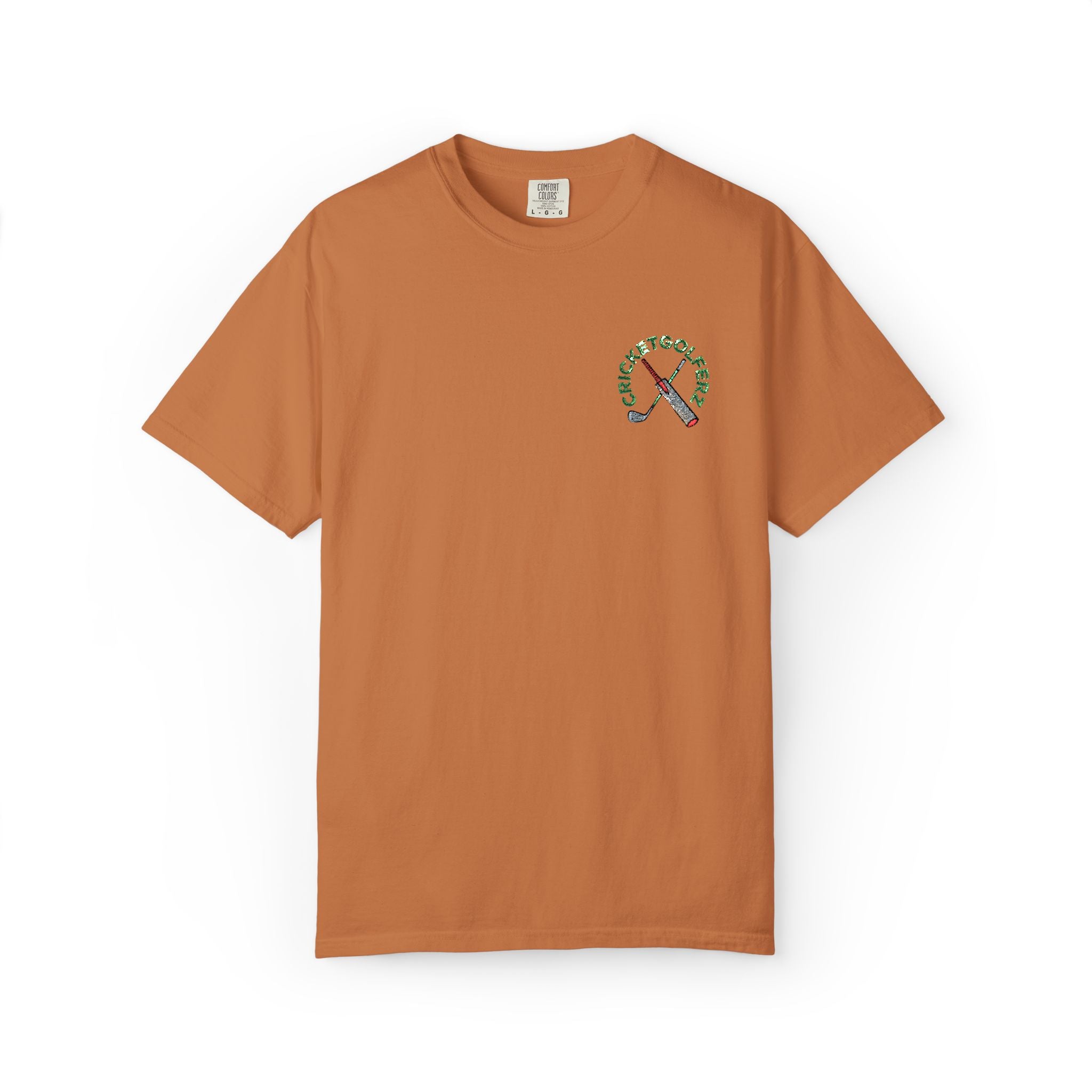 Embroidery Unisex Garment-Dyed T-shirt