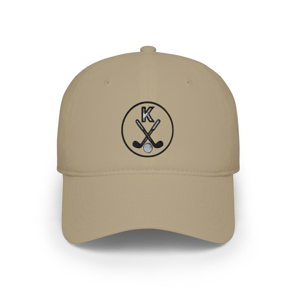 Embroidered Low Profile Baseball Cap - Golf