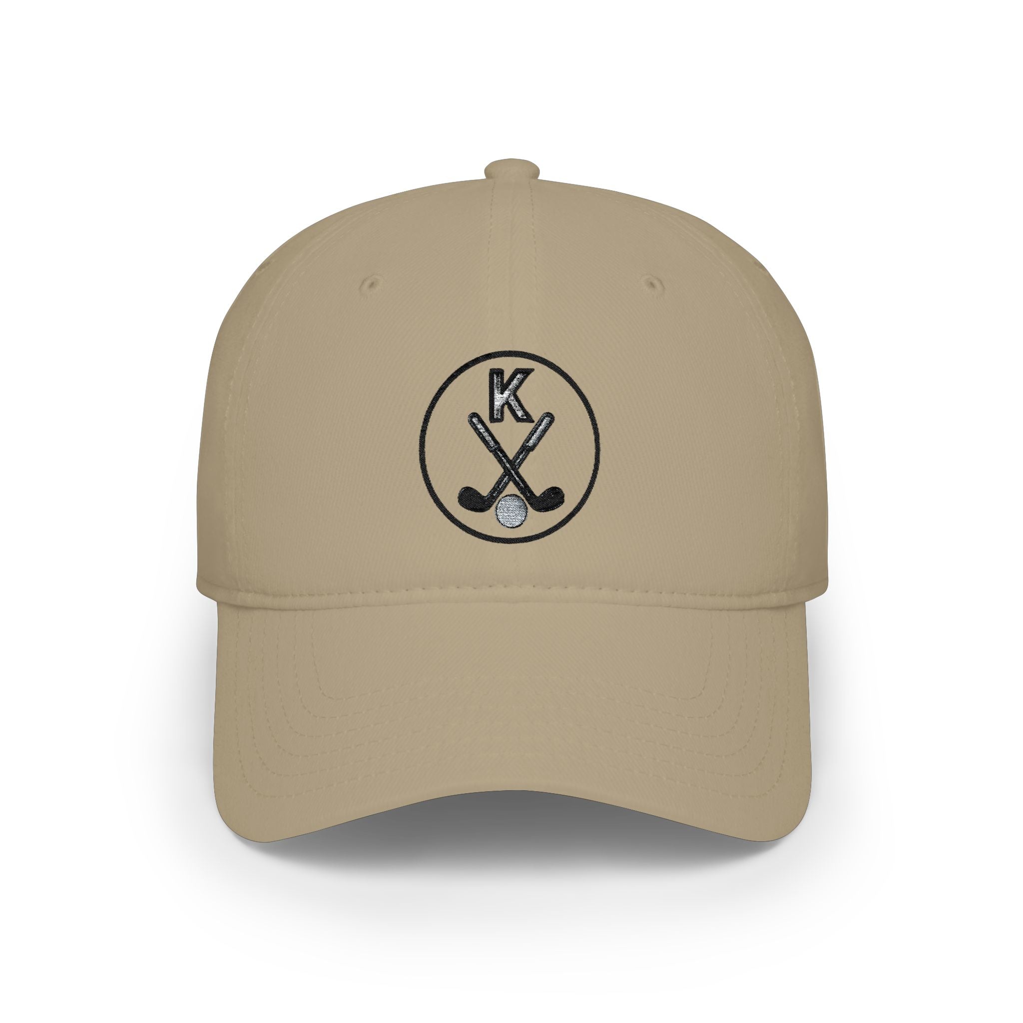 Embroidered Low Profile Baseball Cap - Golf