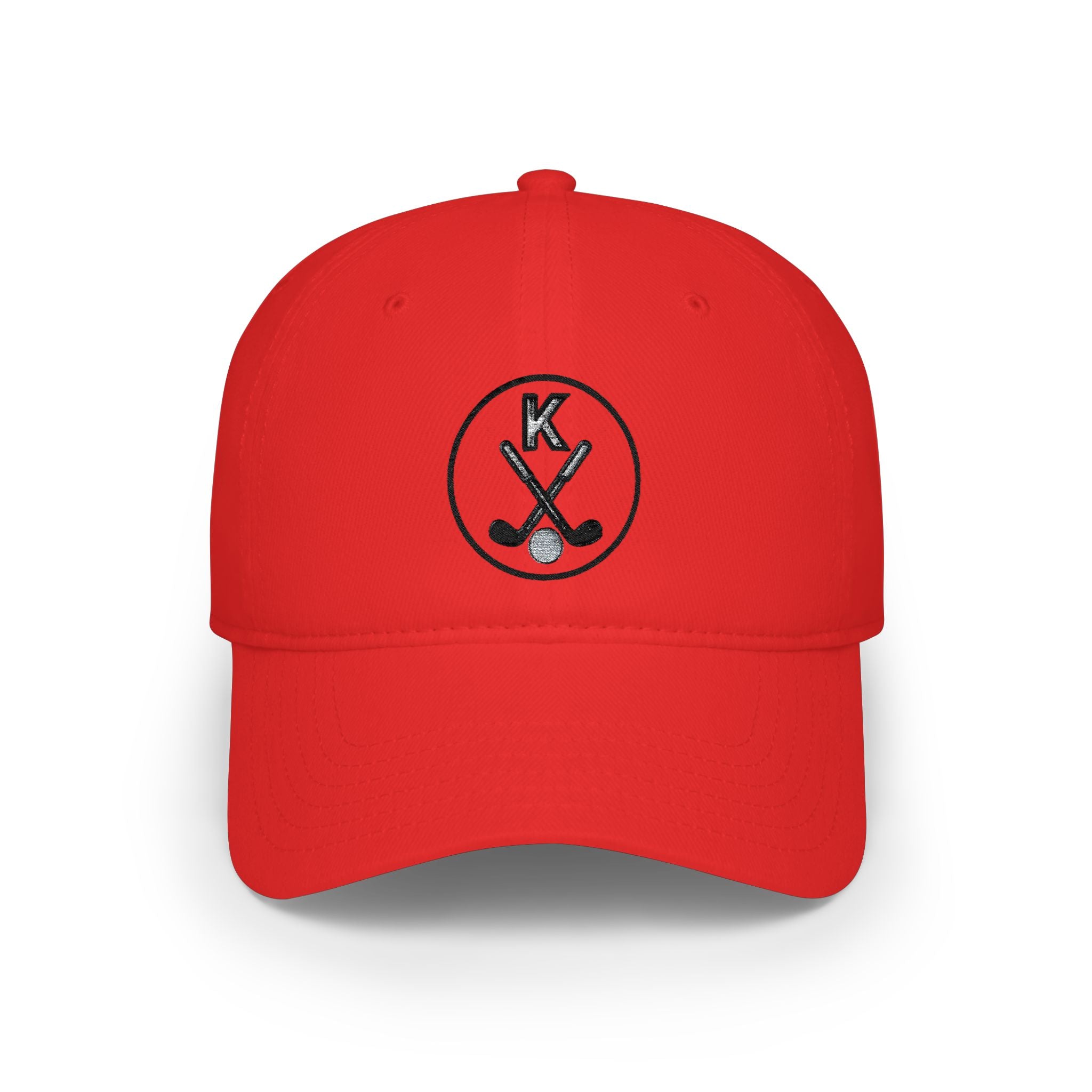 Embroidered Low Profile Baseball Cap - Golf