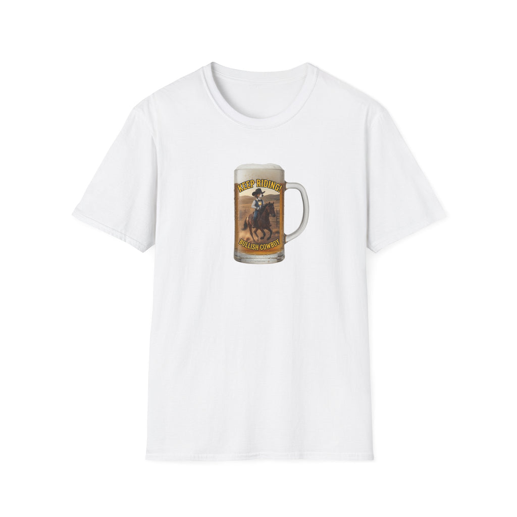 Keep Riding Beer - Unisex Softstyle T-Shirt