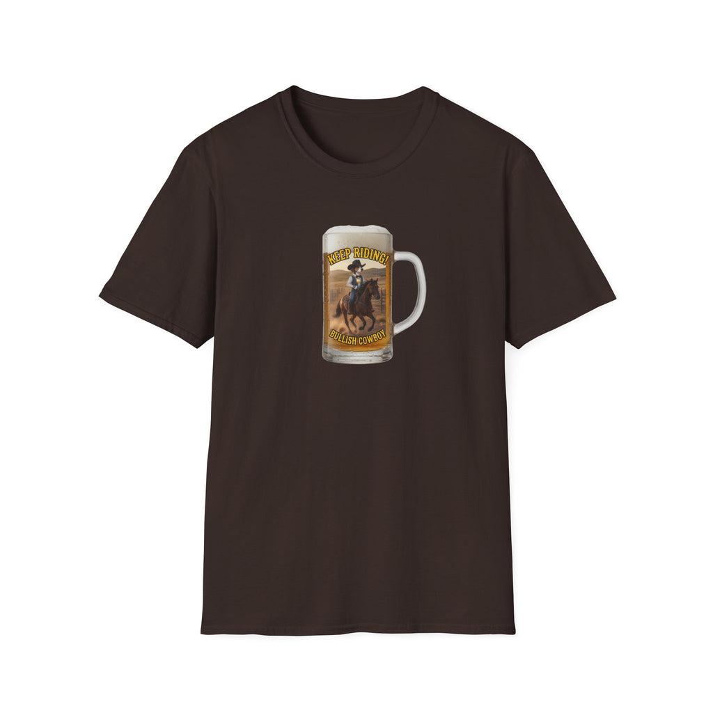 Keep Riding Beer - Unisex Softstyle T-Shirt